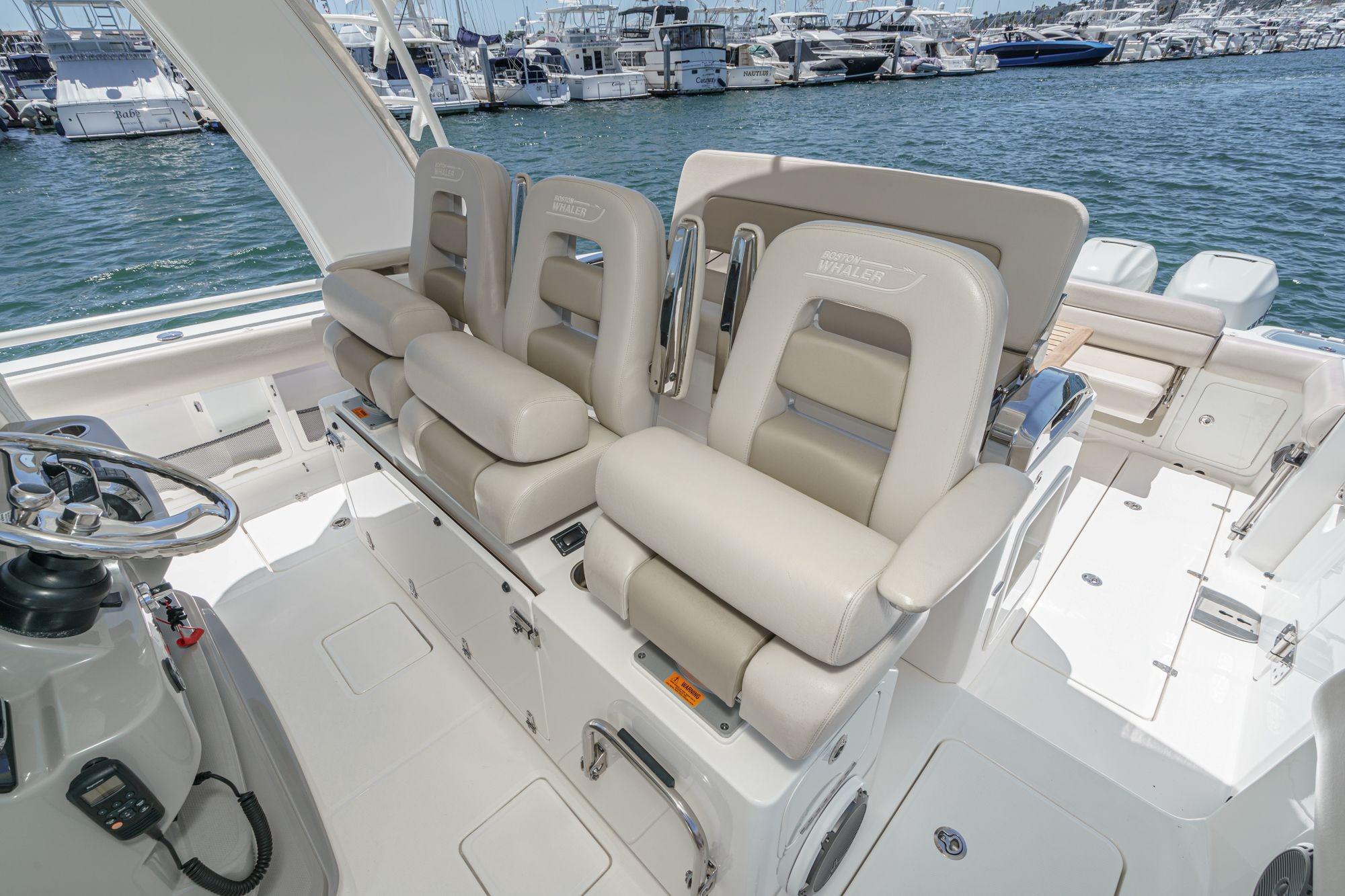 2017 Boston Whaler 420 Outrage #TBBJE022 inventory image at Sun Country Marine Group, San Diego Harbor Island
