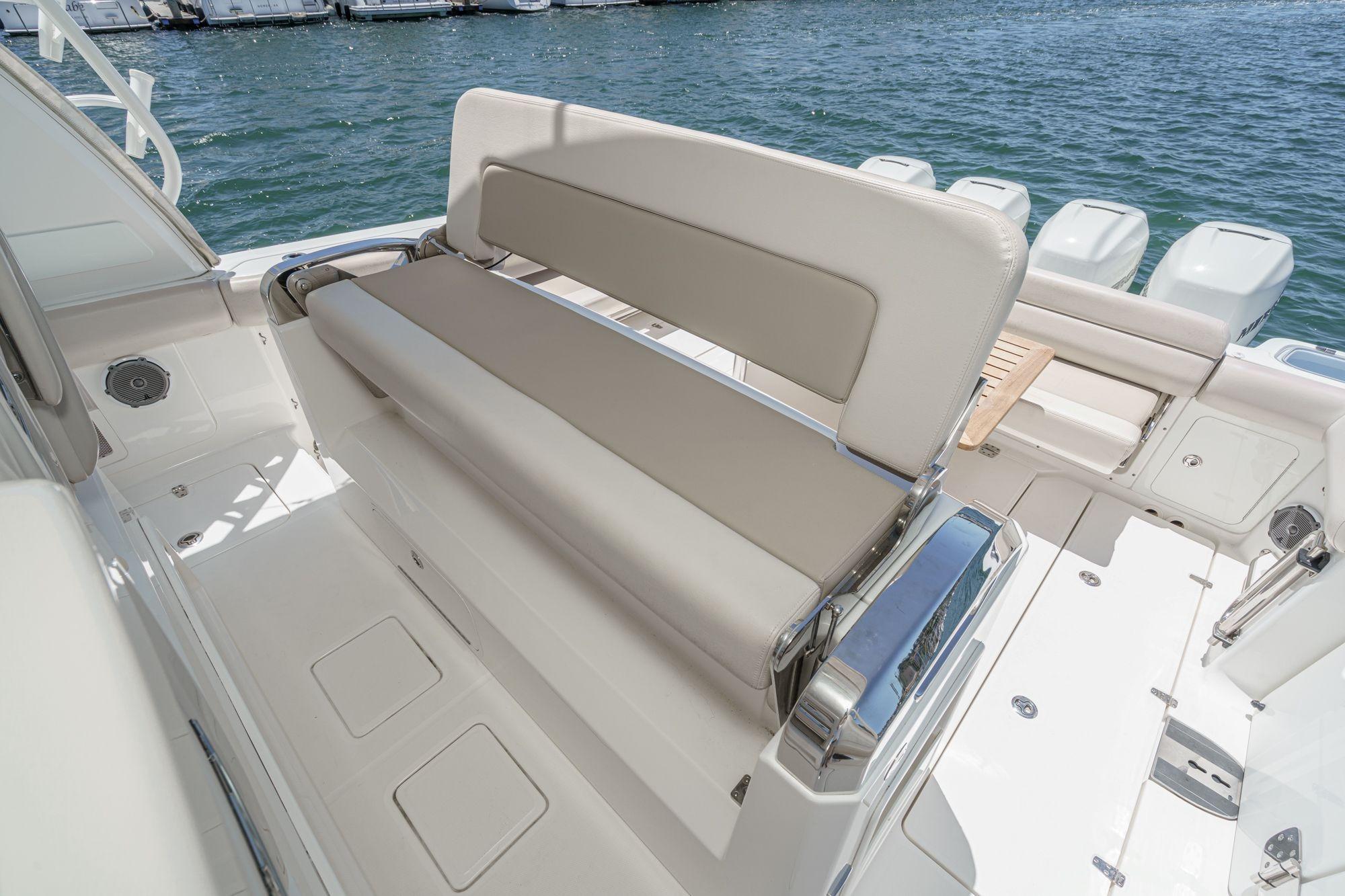 2017 Boston Whaler 420 Outrage #TBBJE022 inventory image at Sun Country Marine Group, San Diego Harbor Island