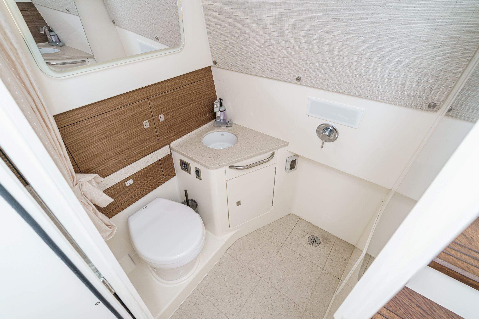 2017 Boston Whaler 420 Outrage #TBBJE022 inventory image at Sun Country Marine Group, San Diego Harbor Island