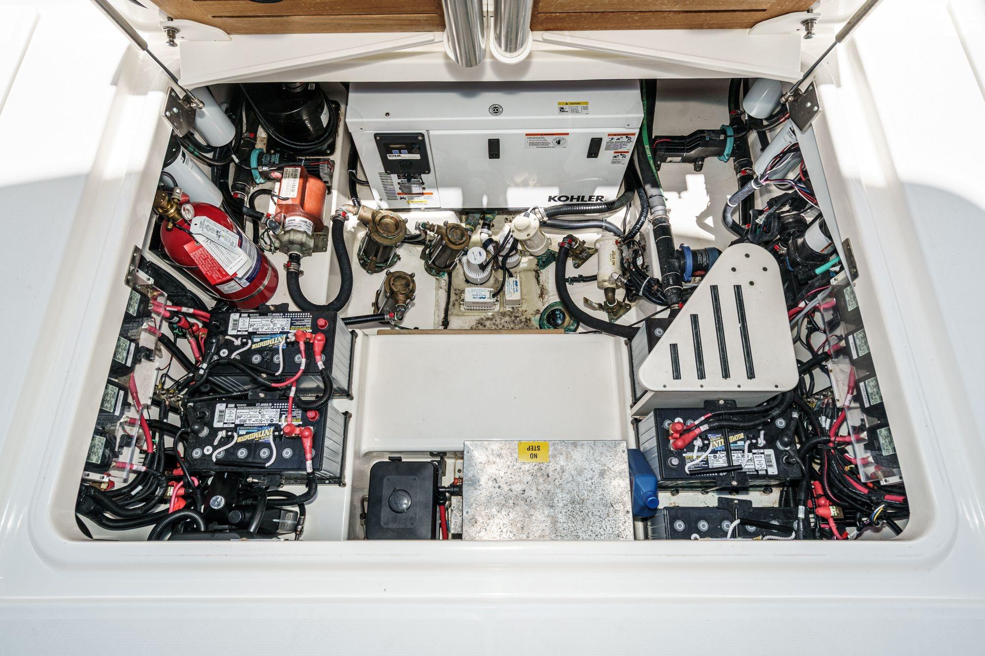 2017 Boston Whaler 420 Outrage #TBBJE022 inventory image at Sun Country Marine Group, San Diego Harbor Island