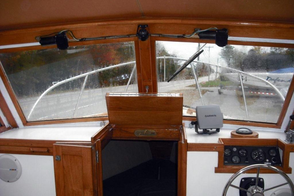 Teak Windshield, Trim & Door