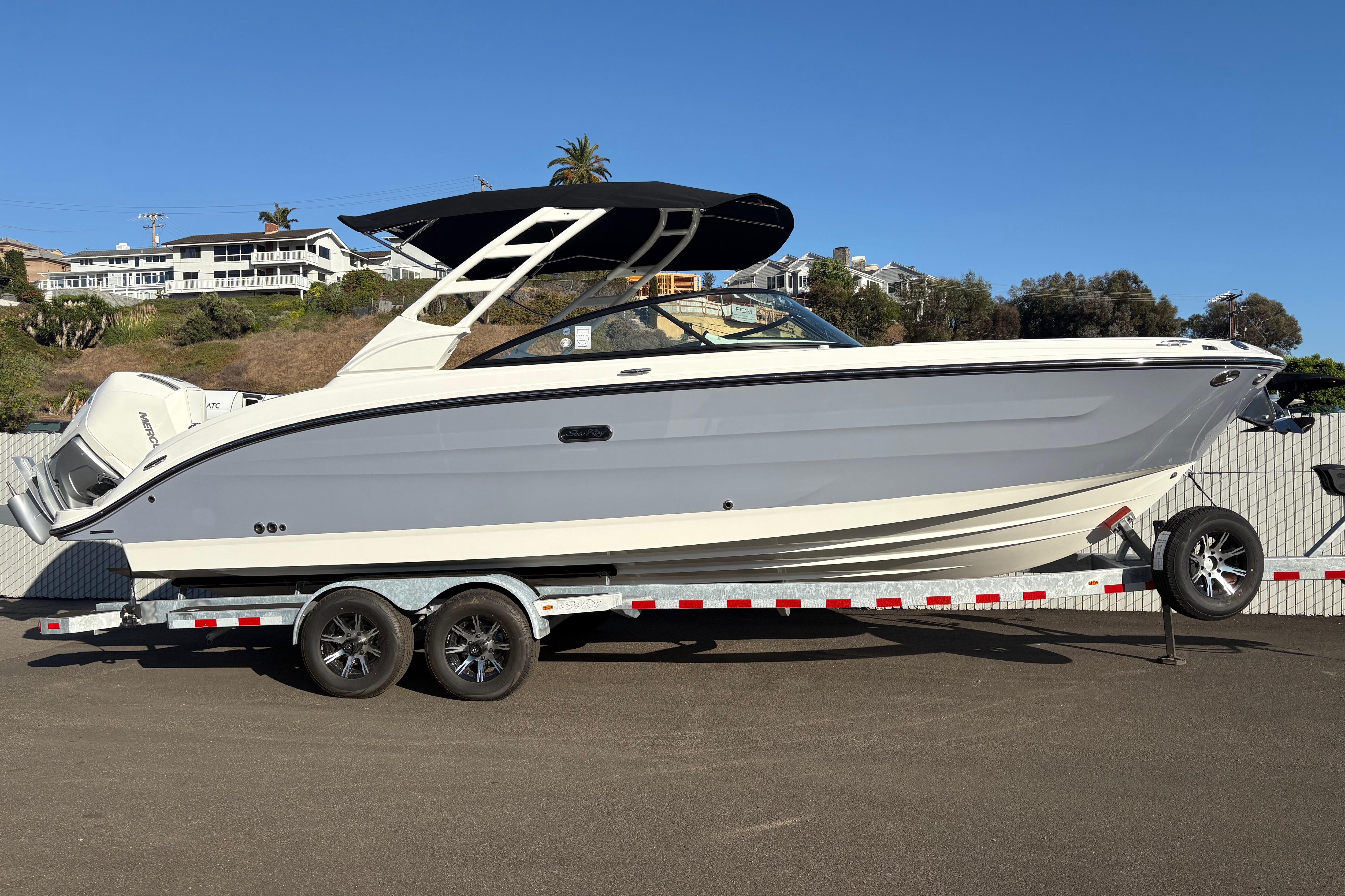 2026 Sea Ray SDX 270 Outboard #S1297G inventory image at Sun Country Marine Group, Newport Beach