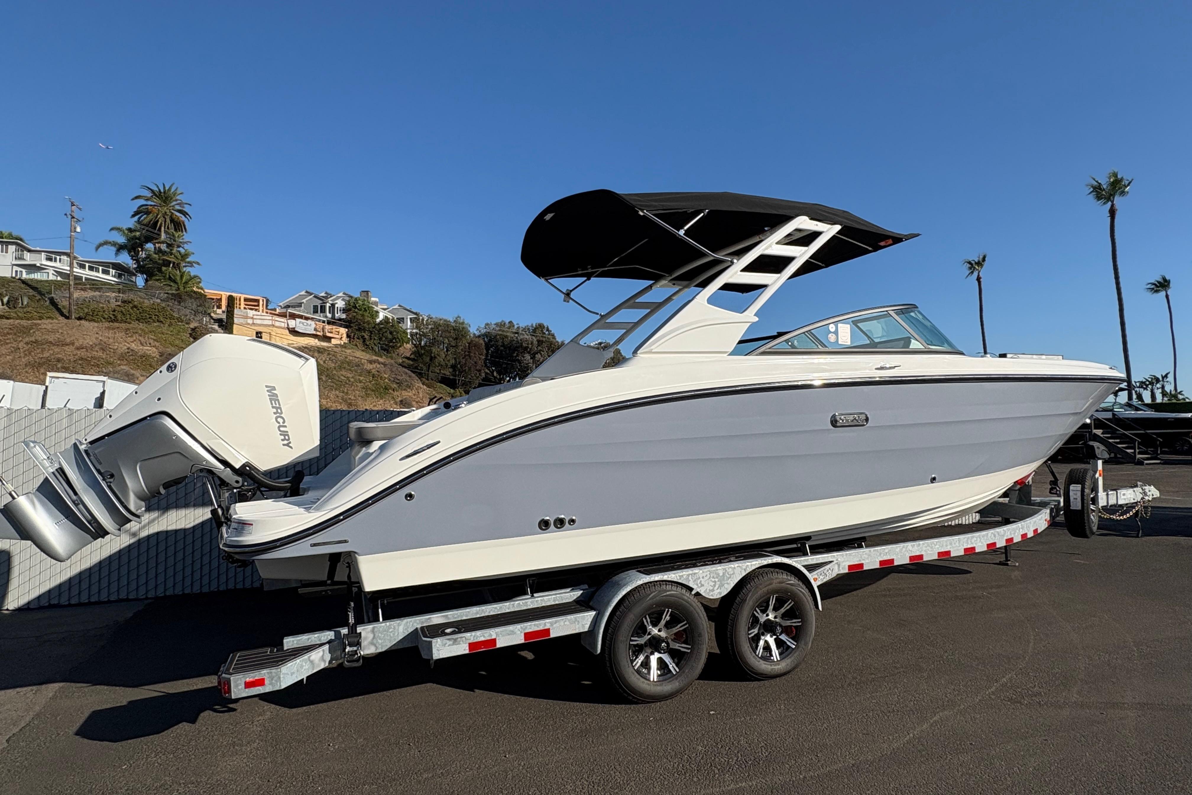 2026 Sea Ray SDX 270 Outboard #S1297G inventory image at Sun Country Marine Group, Newport Beach