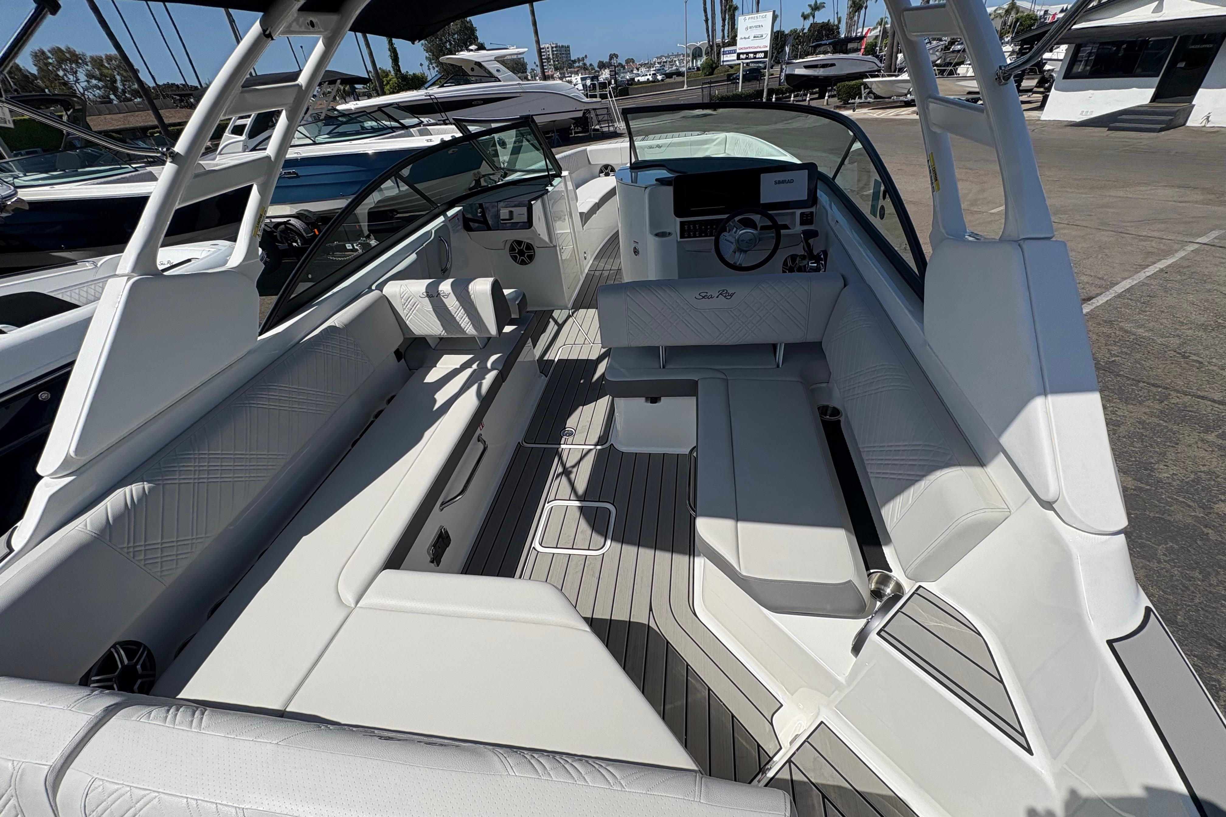 2026 Sea Ray SDX 270 Outboard #S1297G inventory image at Sun Country Marine Group, Newport Beach