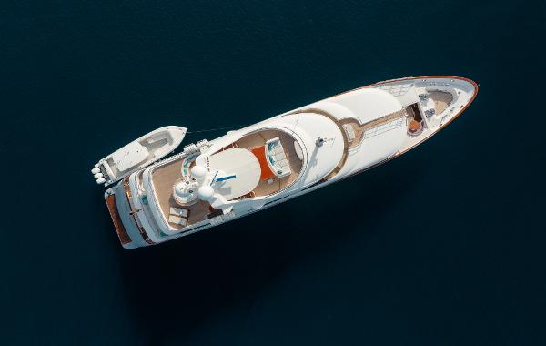 Benetti 143 Justa Delia - Arial View