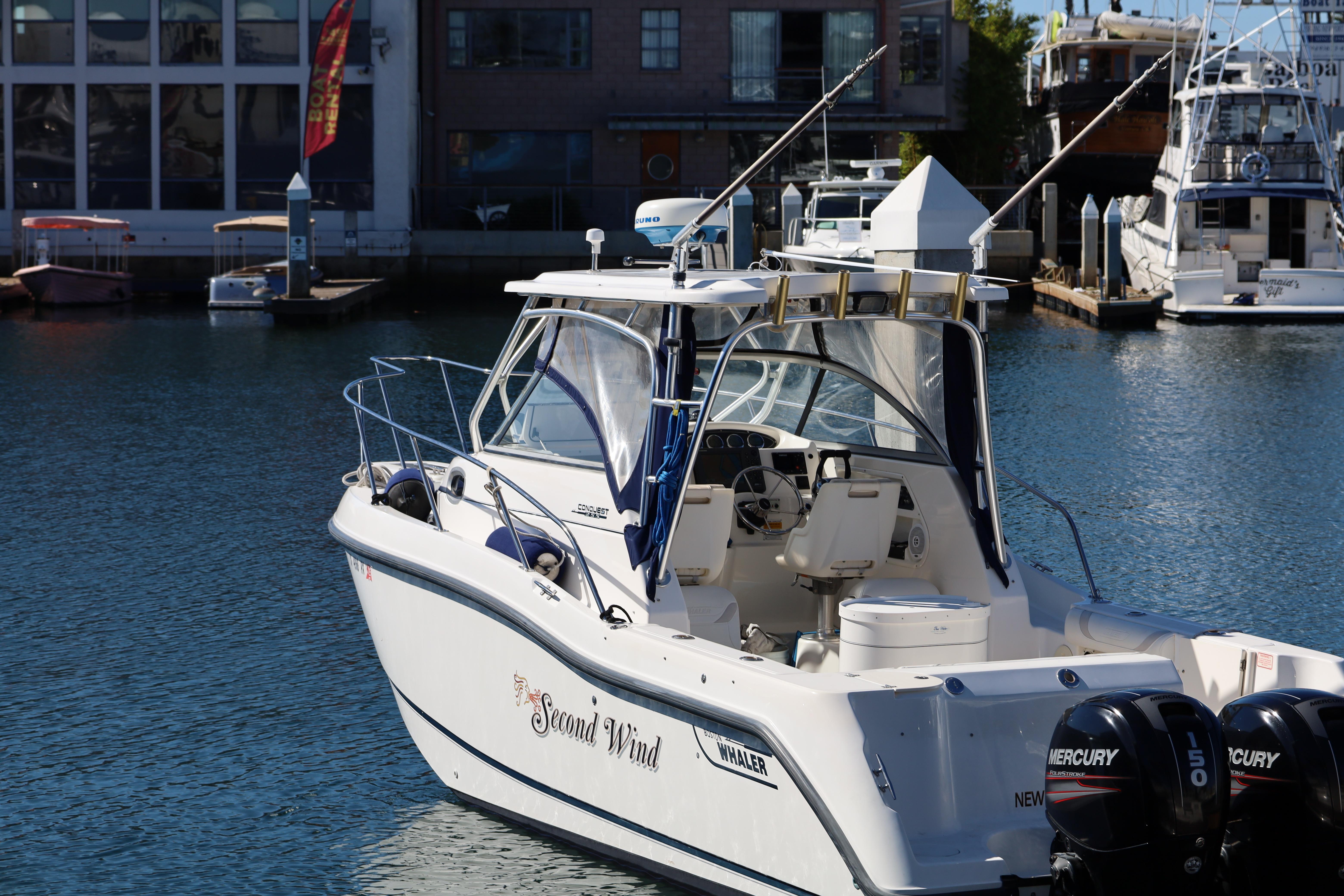 2002 Boston Whaler 255 Conquest #TBDH1556 inventory image at Sun Country Marine Group, Dana Point