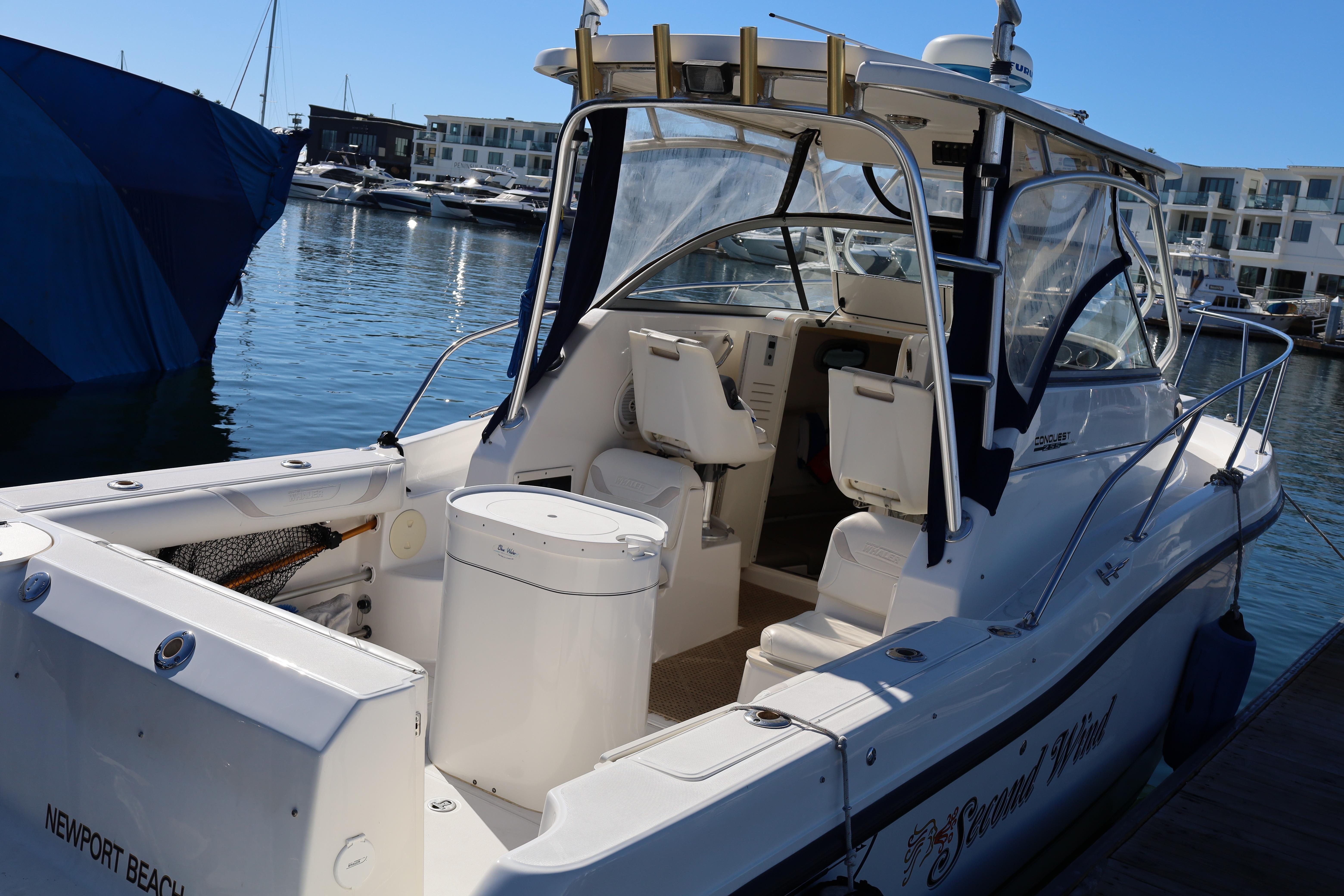 2002 Boston Whaler 255 Conquest #TBDH1556 inventory image at Sun Country Marine Group, Dana Point