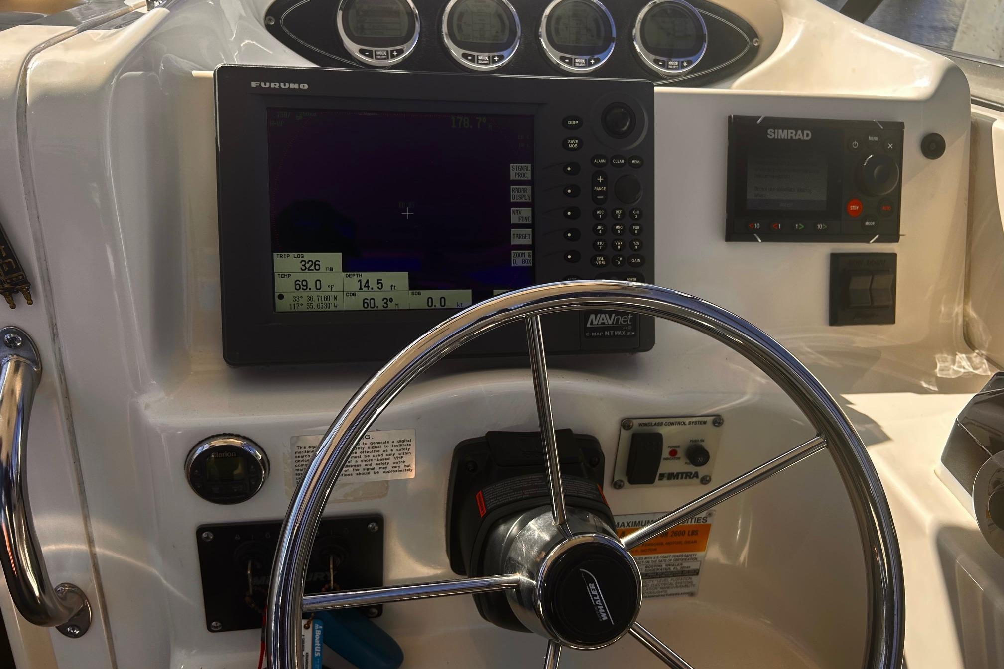 2002 Boston Whaler 255 Conquest #TBDH1556 inventory image at Sun Country Marine Group, Dana Point