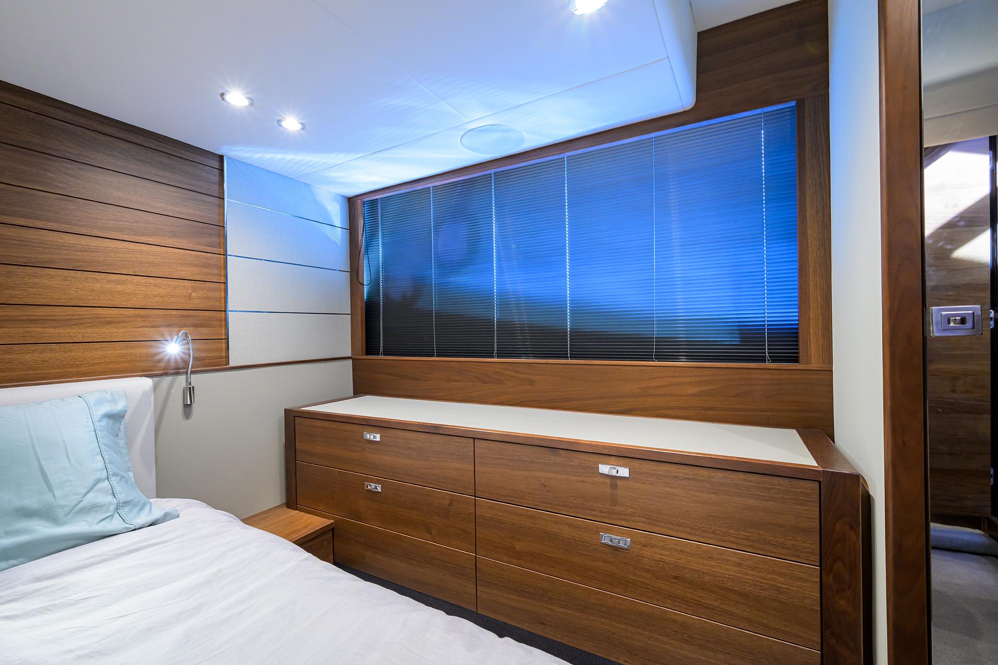 Princess V50 TraSeas -  Master Stateroom, Storage Drawers