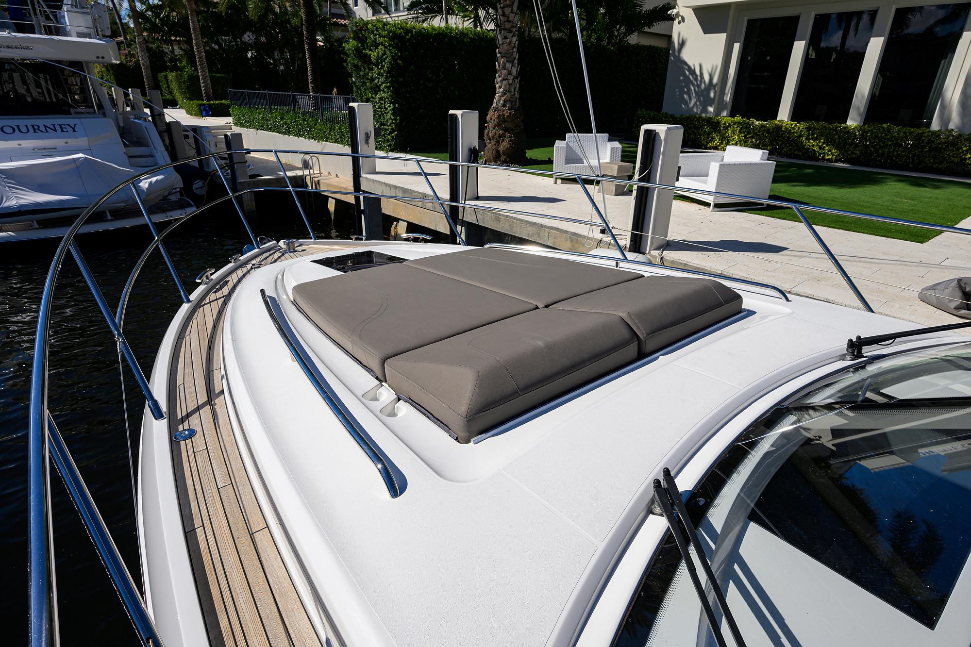 Princess V50 TraSeas - Bow with Sunpad