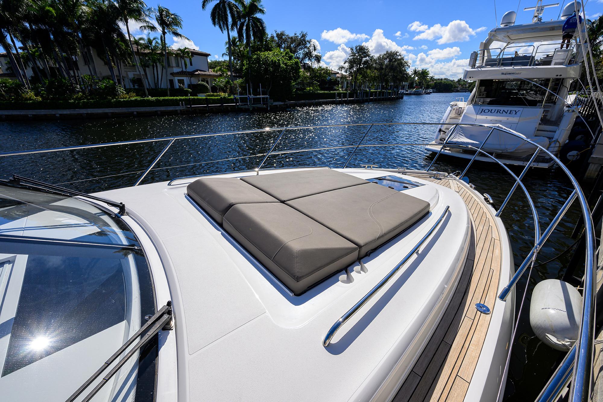 Princess V50 TraSeas - Bow with Sunpad