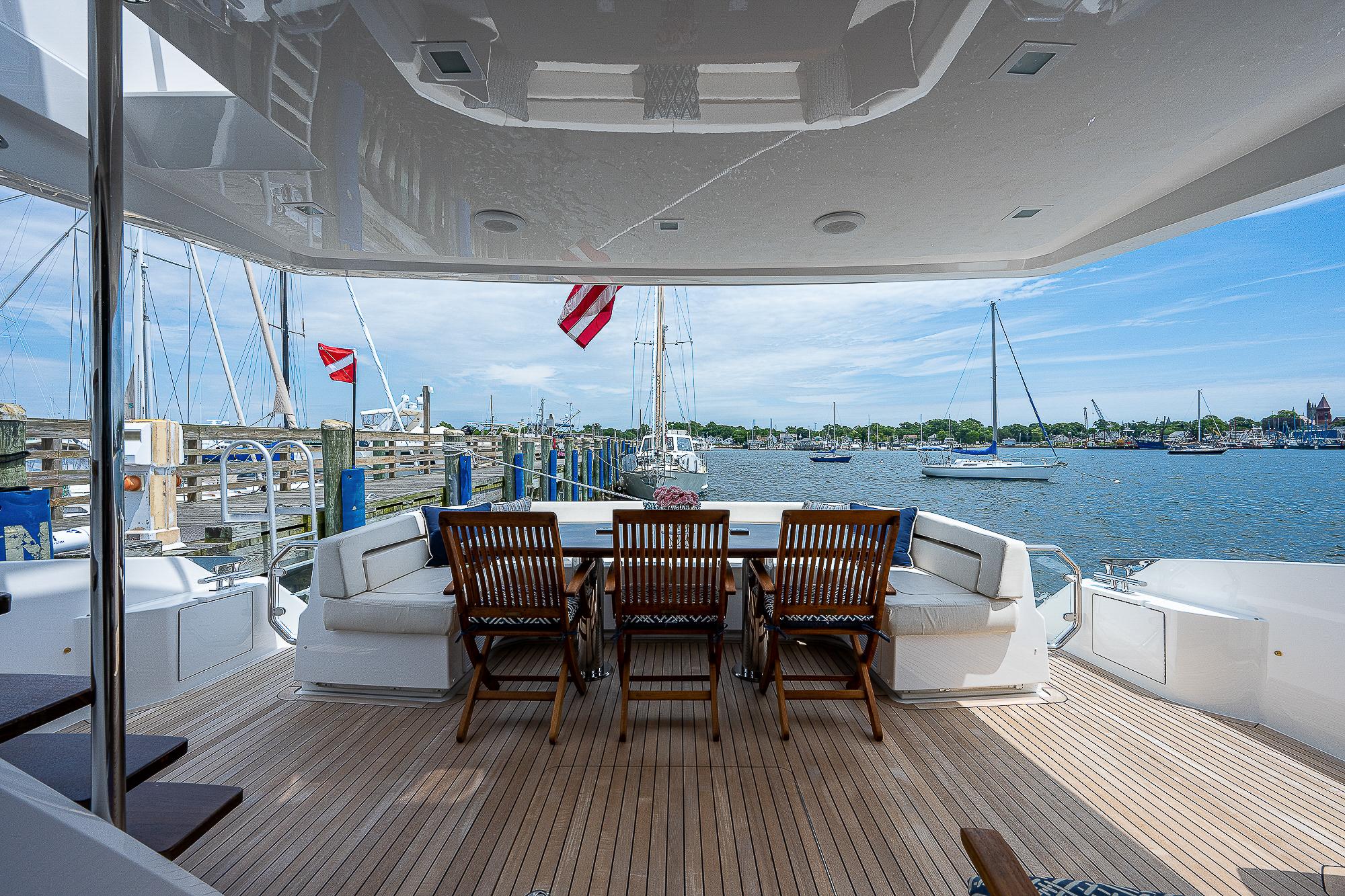 Viking 75 - Aft Deck