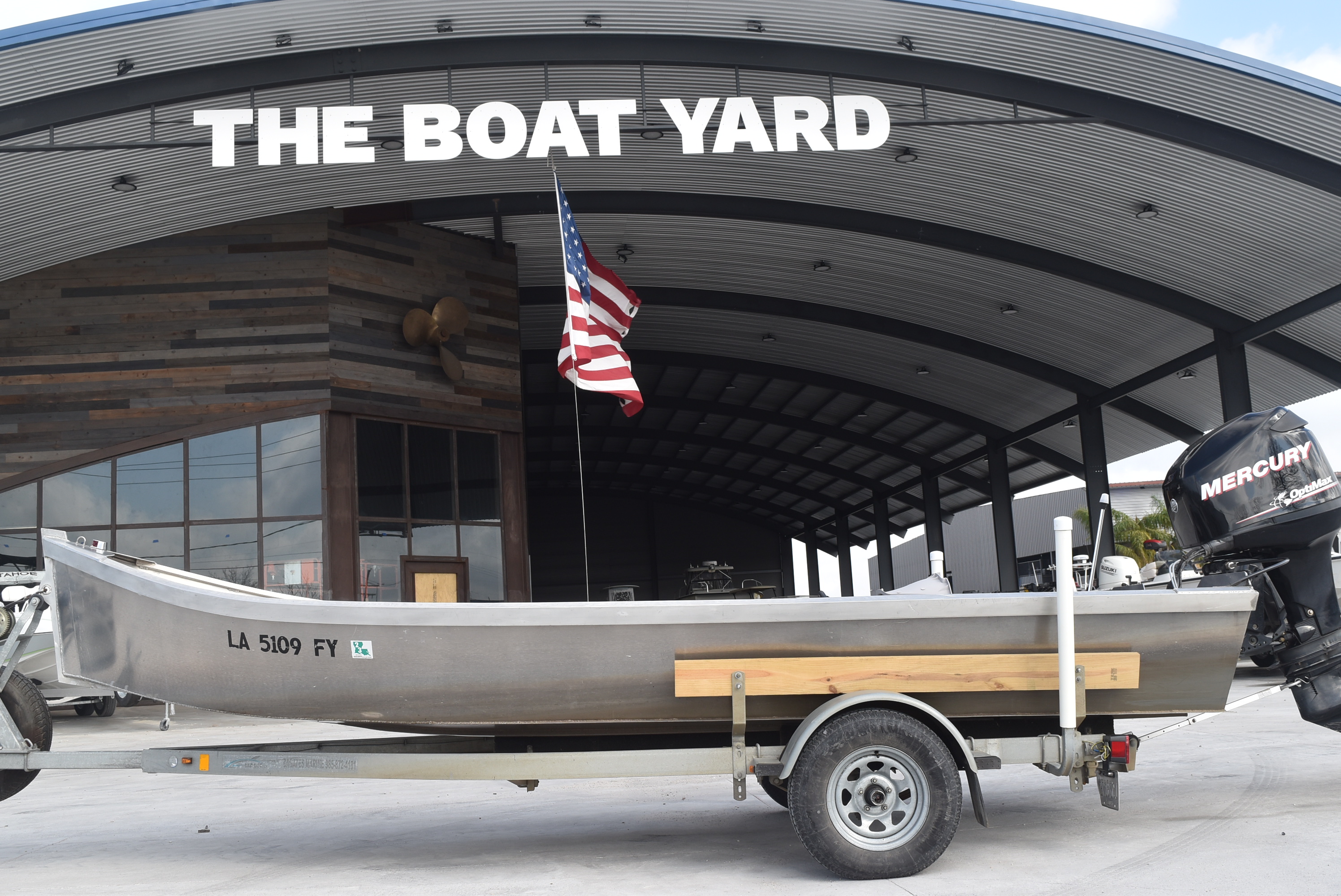 2011 Home made Custom Aluminum boat for sale, model of the boat is 17x60 Skiff & Image # 1 of 7