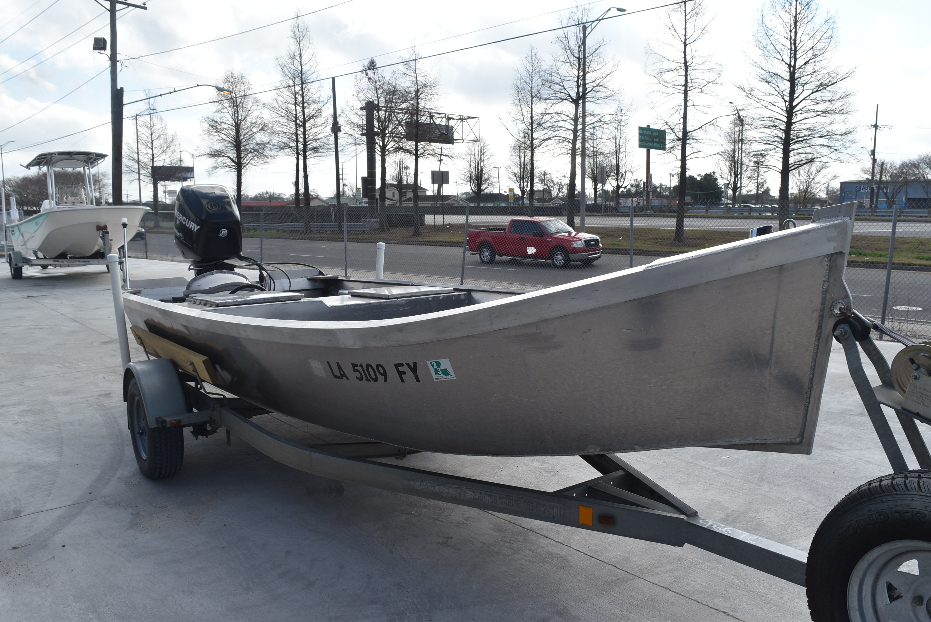2011 Home made Custom Aluminum boat for sale, model of the boat is 17x60 Skiff & Image # 4 of 7