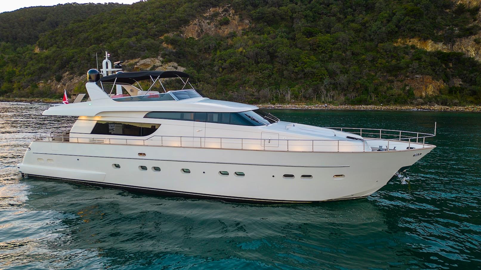 Seven Sanlorenzo SL72 2013 for sale in Istanbul 