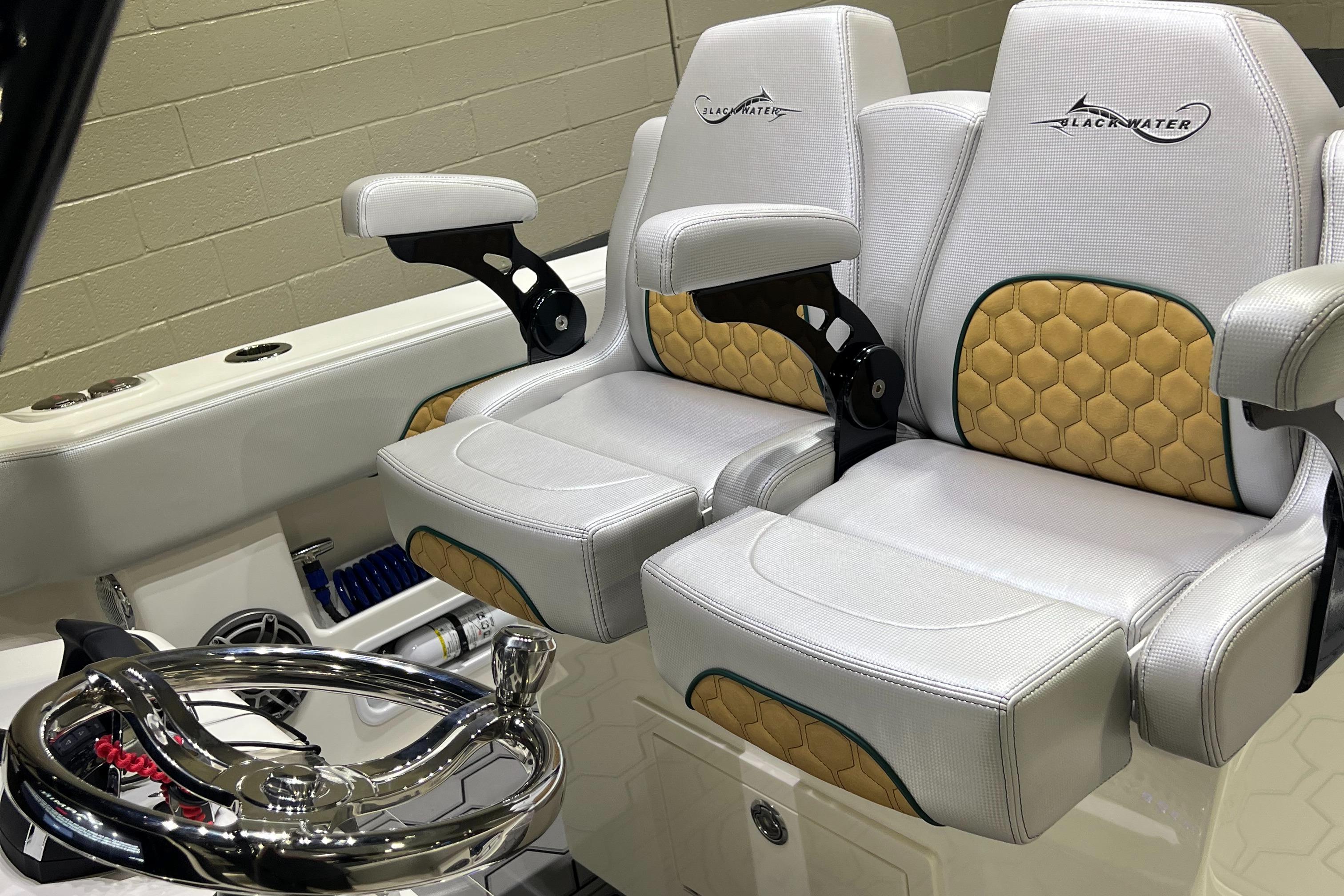 Blackwater-36 Sport 2022 -MI-US-Luxury seating in 2022 Blackwater 36 Sport boat with stylish design and premium materials.-8355779 | Thumbnail