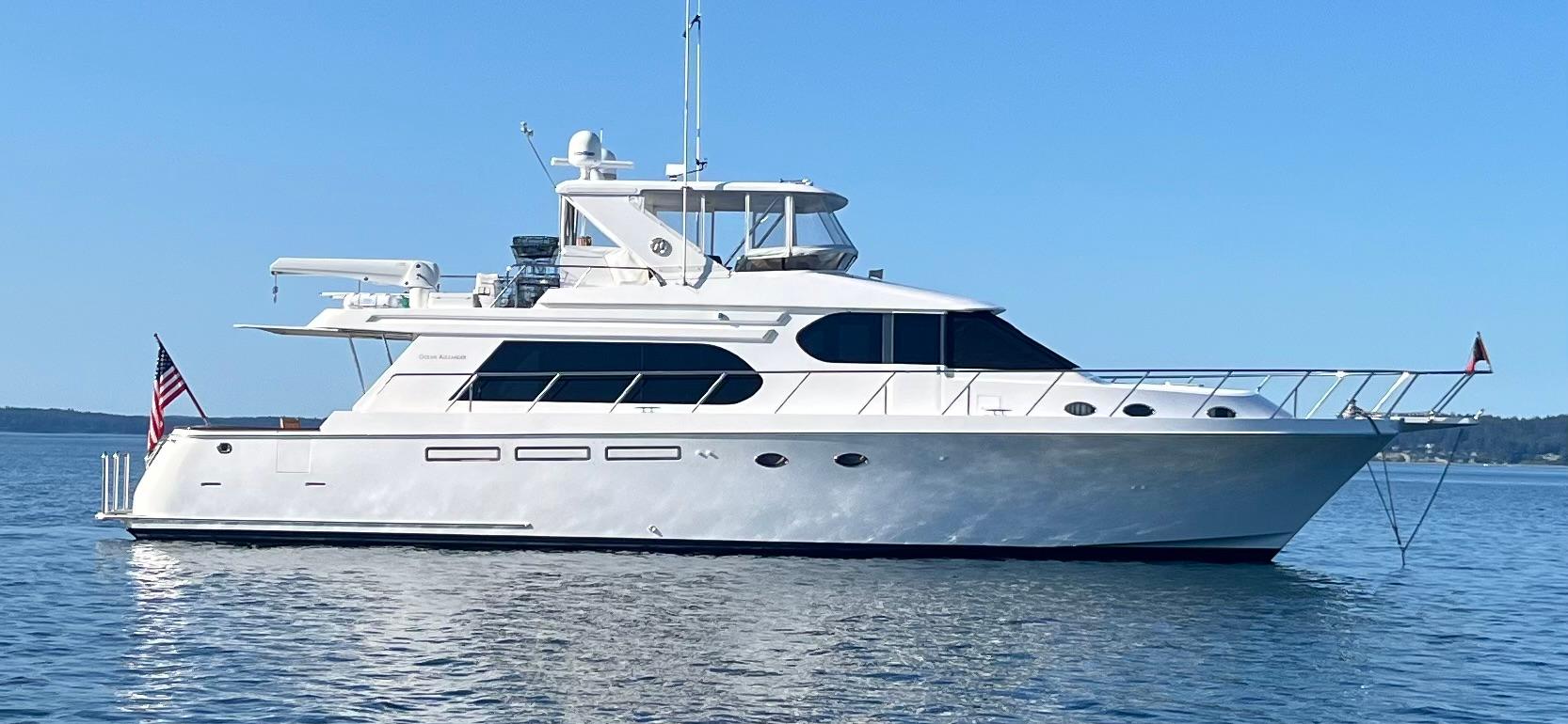 2004 Ocean Alexander 64 Pilothouse #TBRG60102LLC inventory image at Sun Country Yachts, South Lake Union (Seattle) 2004 Ocean Alexander 64 Pilothouse #TBRG60102LLC inventory image at Sun Country Yachts, South Lake Union (Seattle)