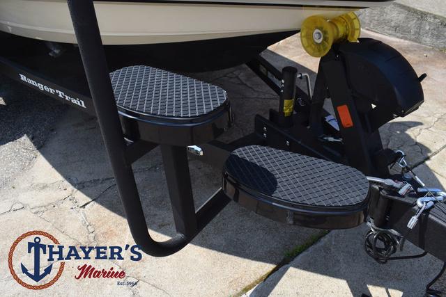 2025 Ranger Z520R Cup-Equipped boat trailer steps at Thayer's Marine.