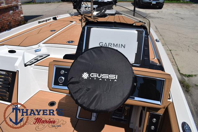 2025 Ranger Z520R Cup-Equipped boat with Garmin and Gussi Italia features at Thayer's Marine.