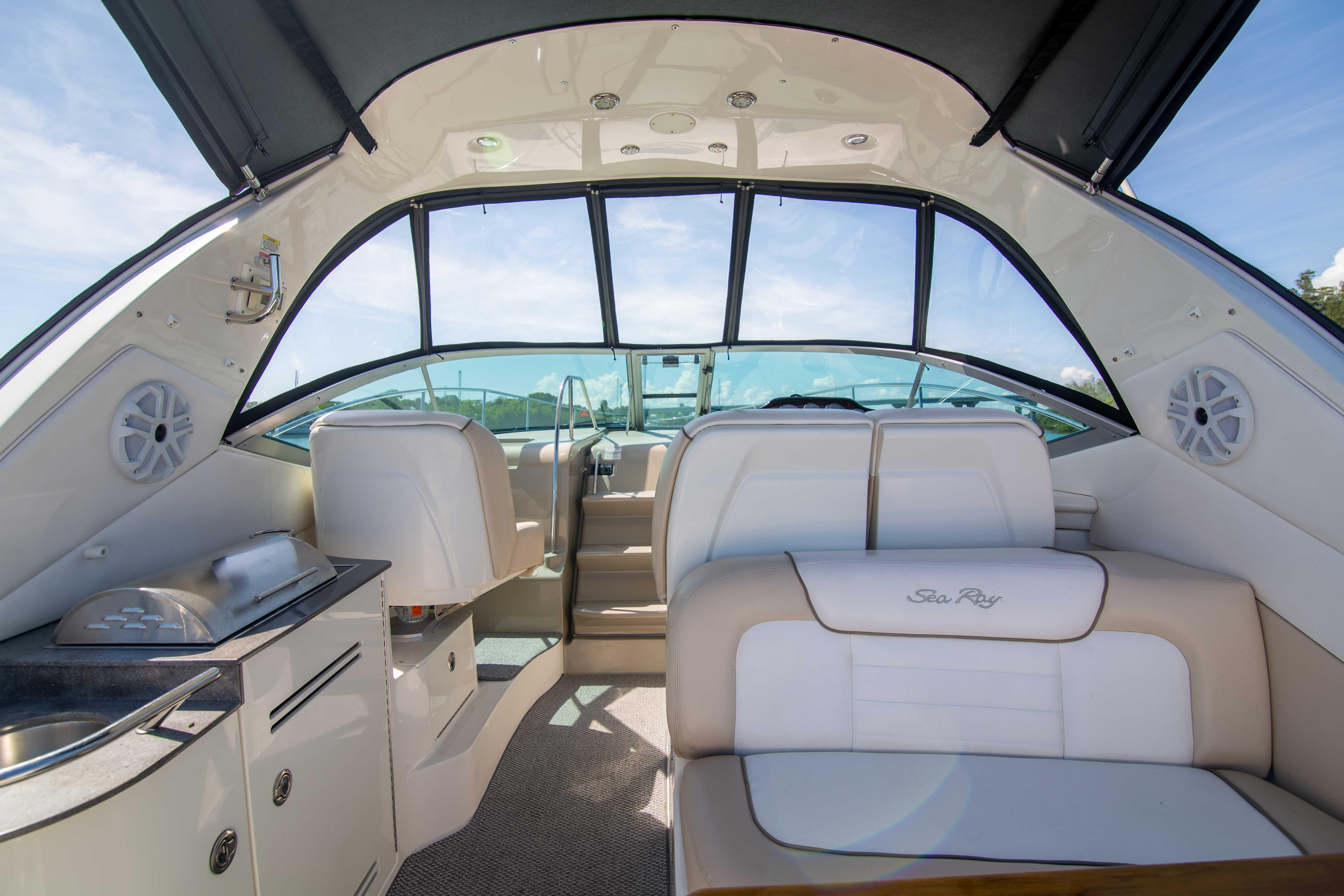Sea Ray 350 - Bella's Joy - Aft Deck Seating