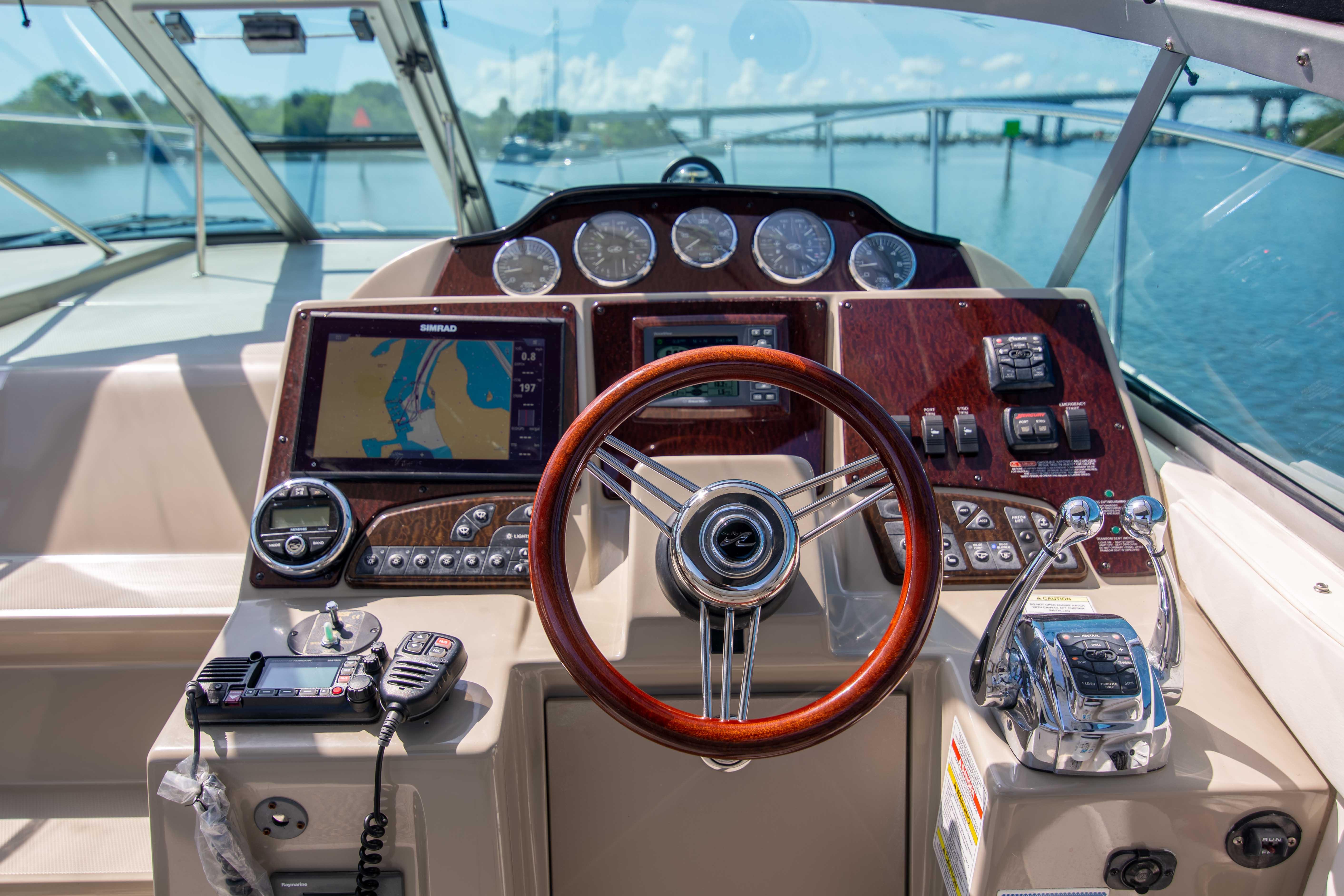 Sea Ray 350 - Bella's Joy - Helm Steering