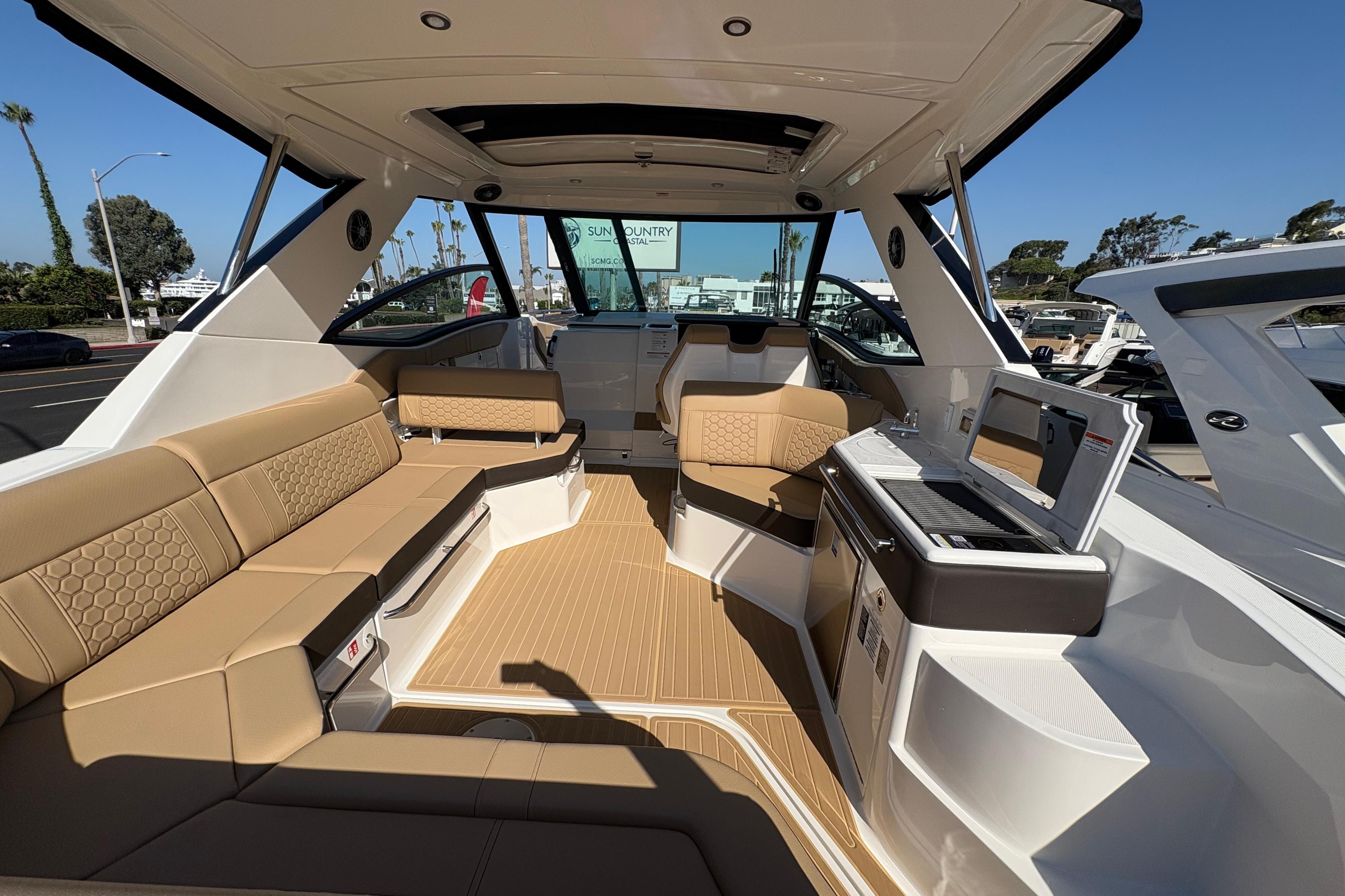 2026 Sea Ray Sundancer 320 #S1166F inventory image at Sun Country Marine Group, Newport Beach