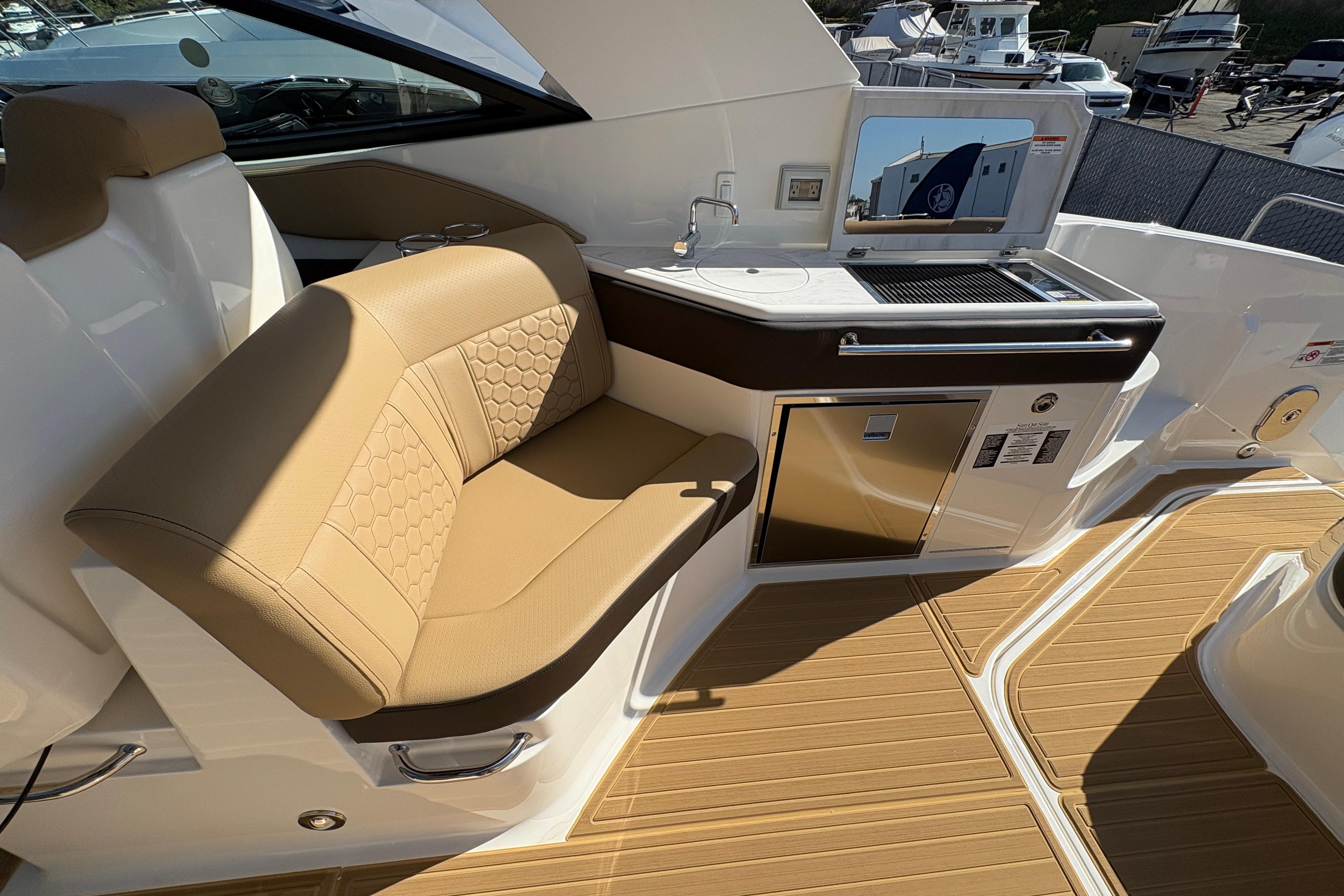 2026 Sea Ray Sundancer 320 #S1166F inventory image at Sun Country Marine Group, Newport Beach