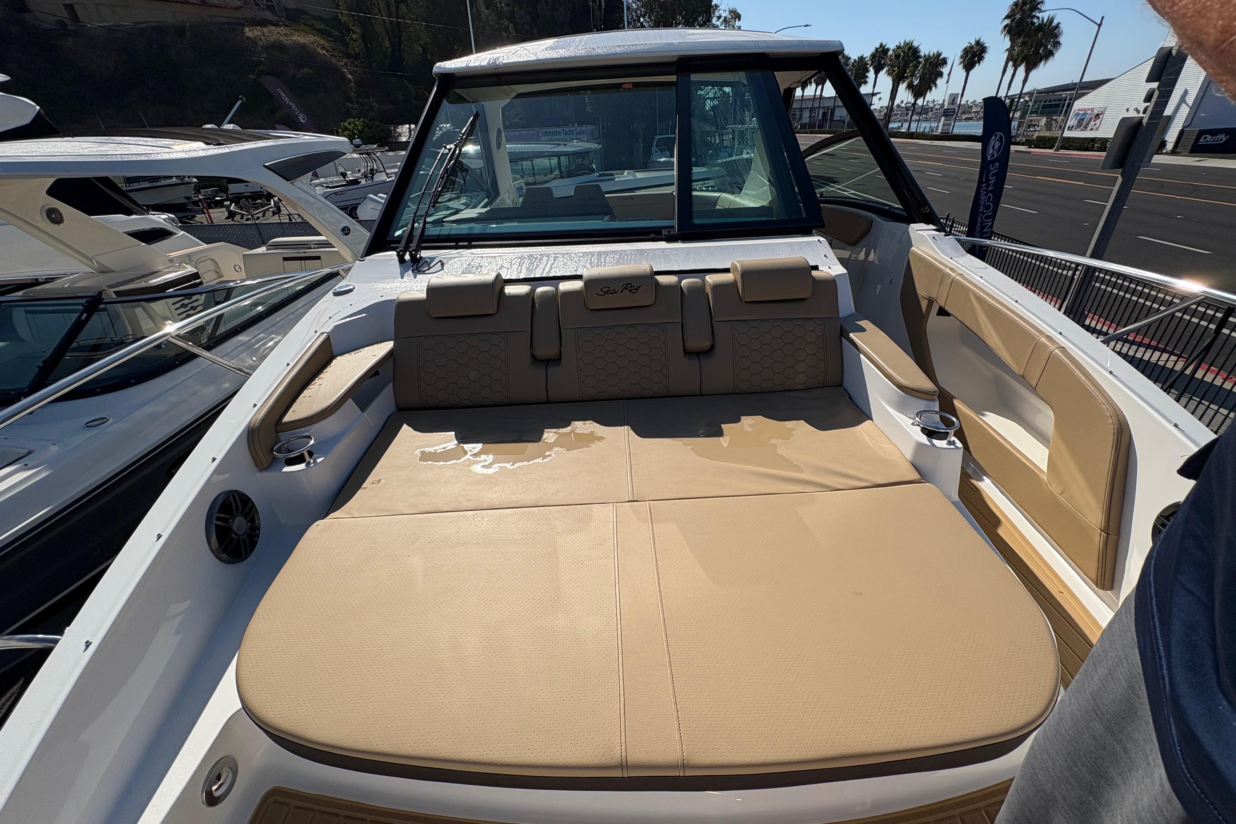 2026 Sea Ray Sundancer 320 #S1166F inventory image at Sun Country Marine Group, Newport Beach