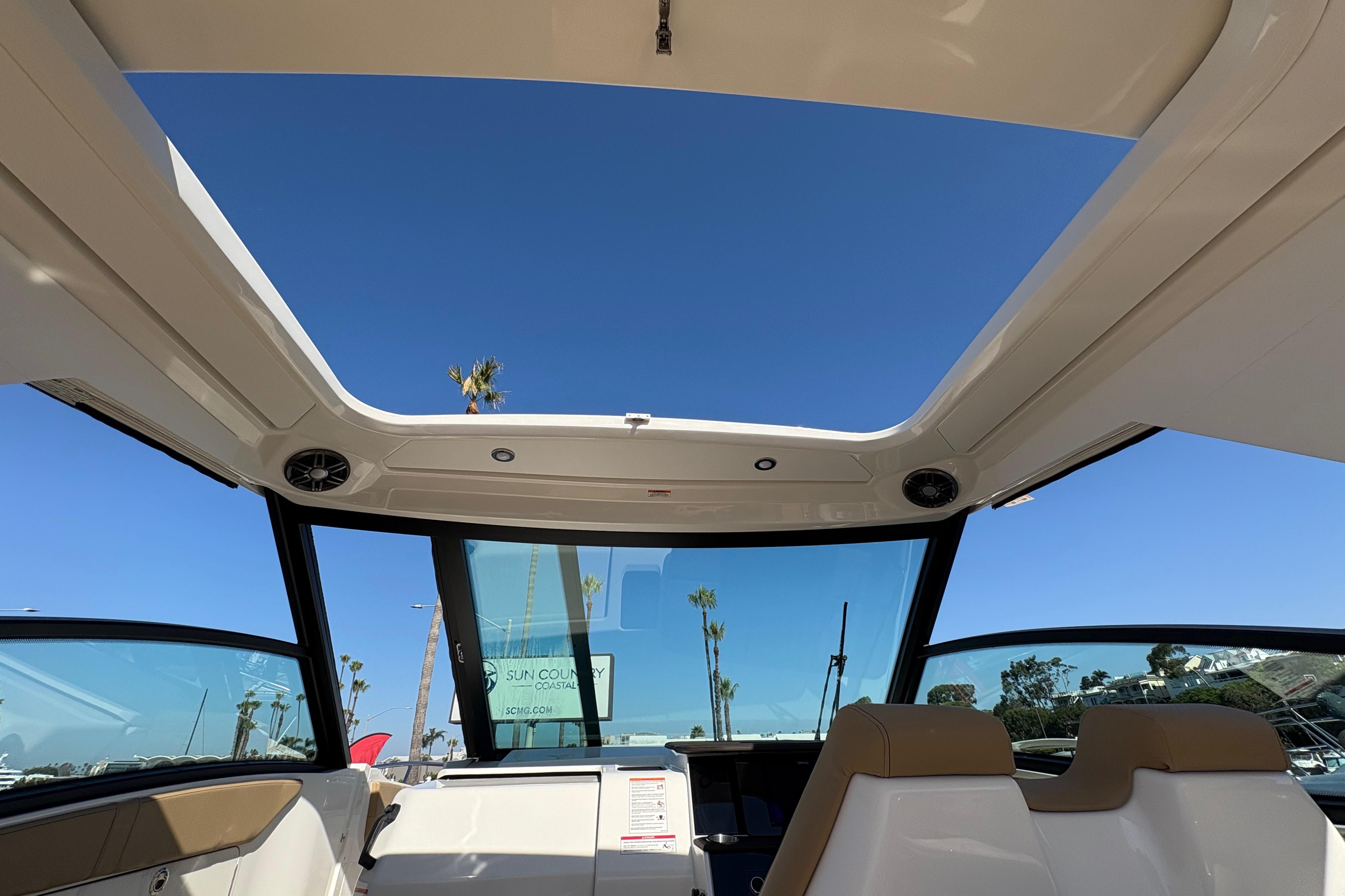 2026 Sea Ray Sundancer 320 #S1166F inventory image at Sun Country Marine Group, Newport Beach