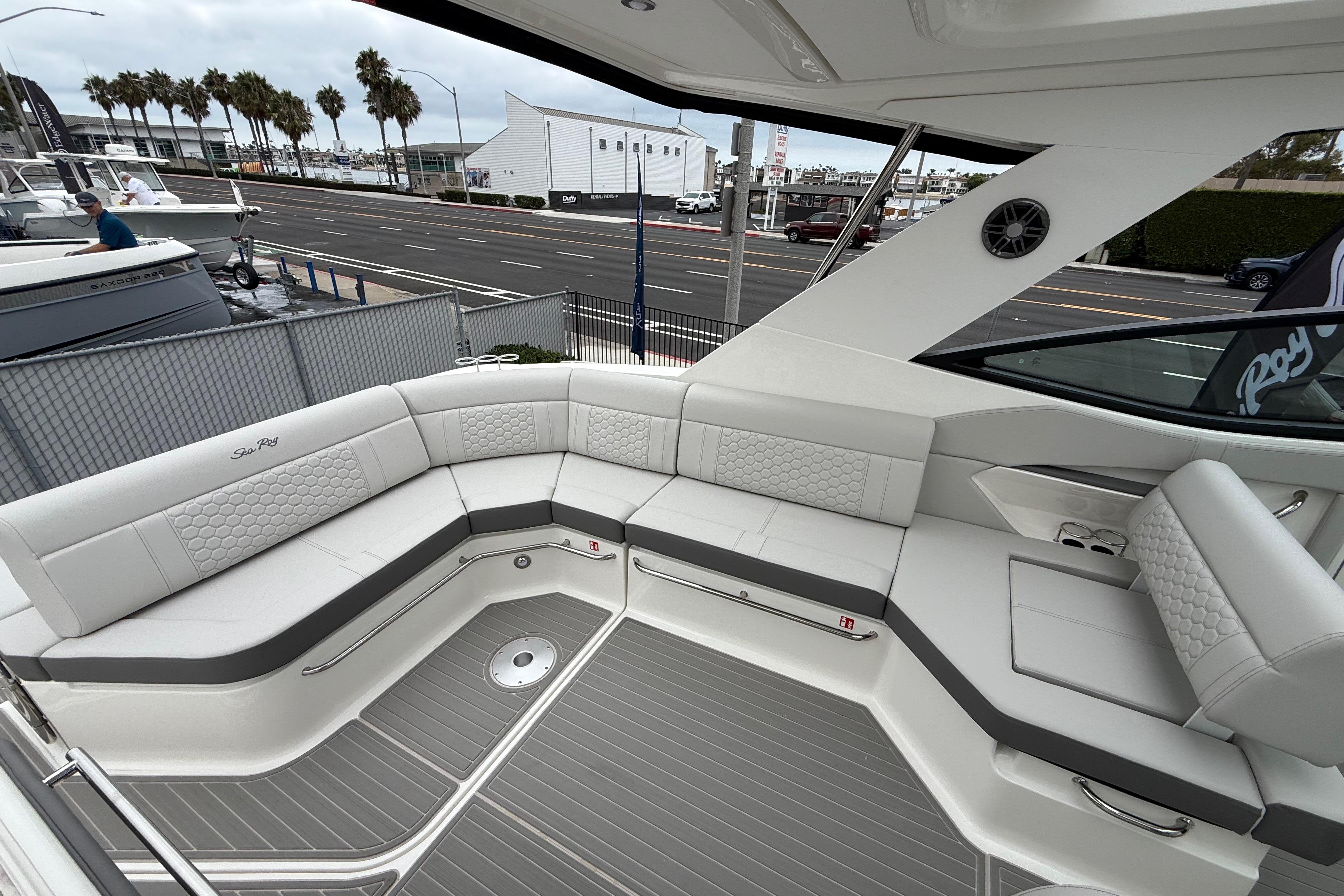 2026 Sea Ray Sundancer 320 #S1165F inventory image at Sun Country Marine Group, San Diego Harbor Island