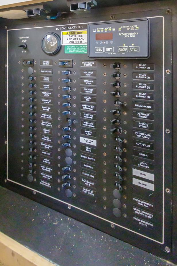12V electrical panel