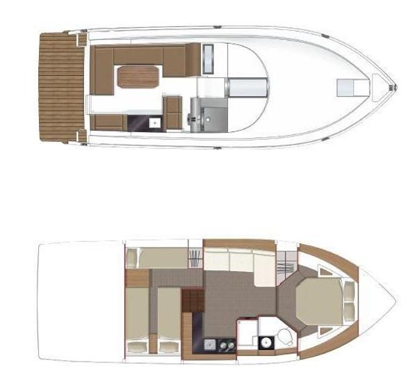 Sealine SC35 layout