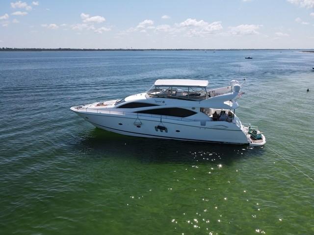 2005 Sunseeker 75 Flybridge- LAUREL- Port Profile