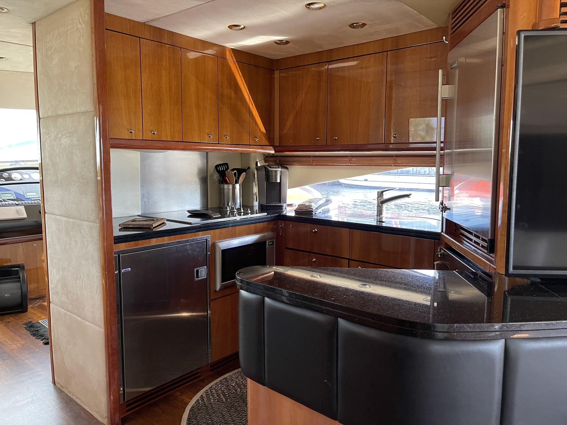 2005 Sunseeker 75 Flybridge- LAUREL- Galley