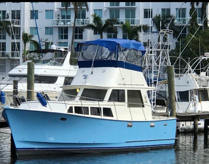 1985 Rough Water 37 BLUE SUNSET