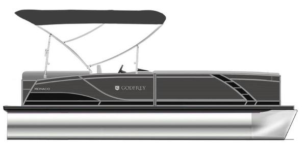 2021 Godfrey Pontoon boat for sale, model of the boat is Monaco 215 C GTP 27 in. & Image # 1 of 1