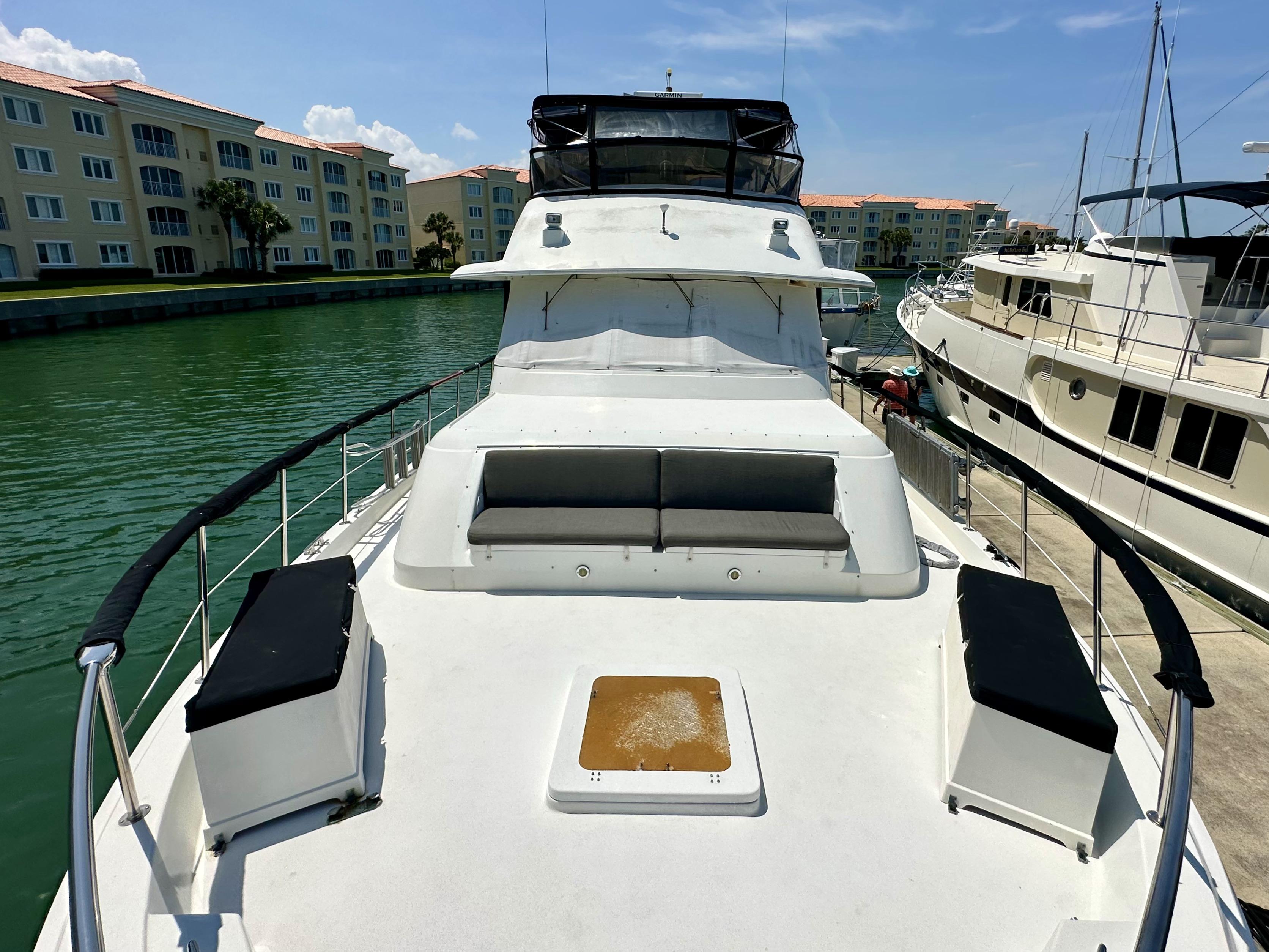 Hatteras 70 Conundrum - Bow Storage Boxes, Port and Starboard