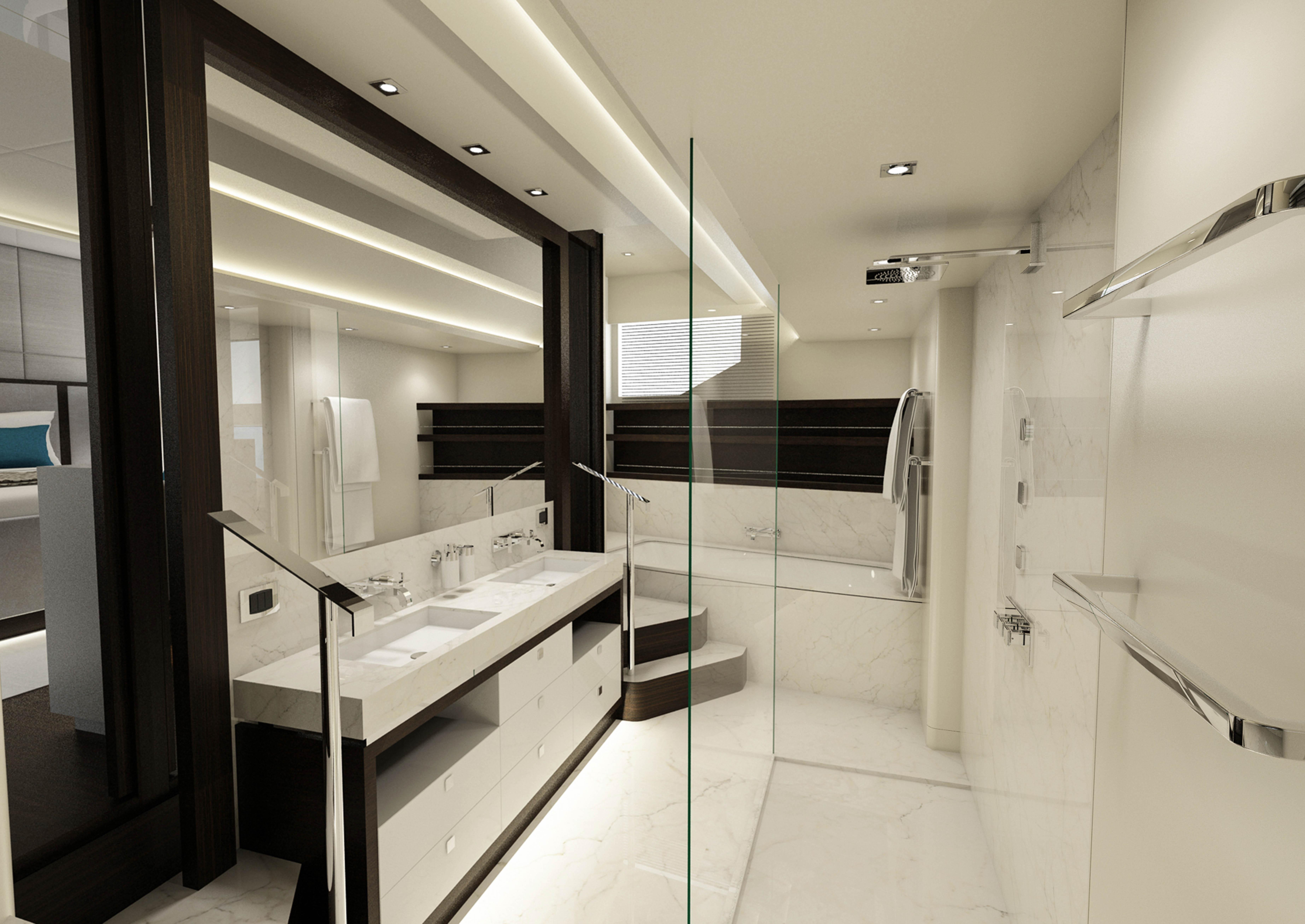  Yacht Photos Pics Manufacturer Provided Image: Sunseeker 116 Yacht Master En Suite