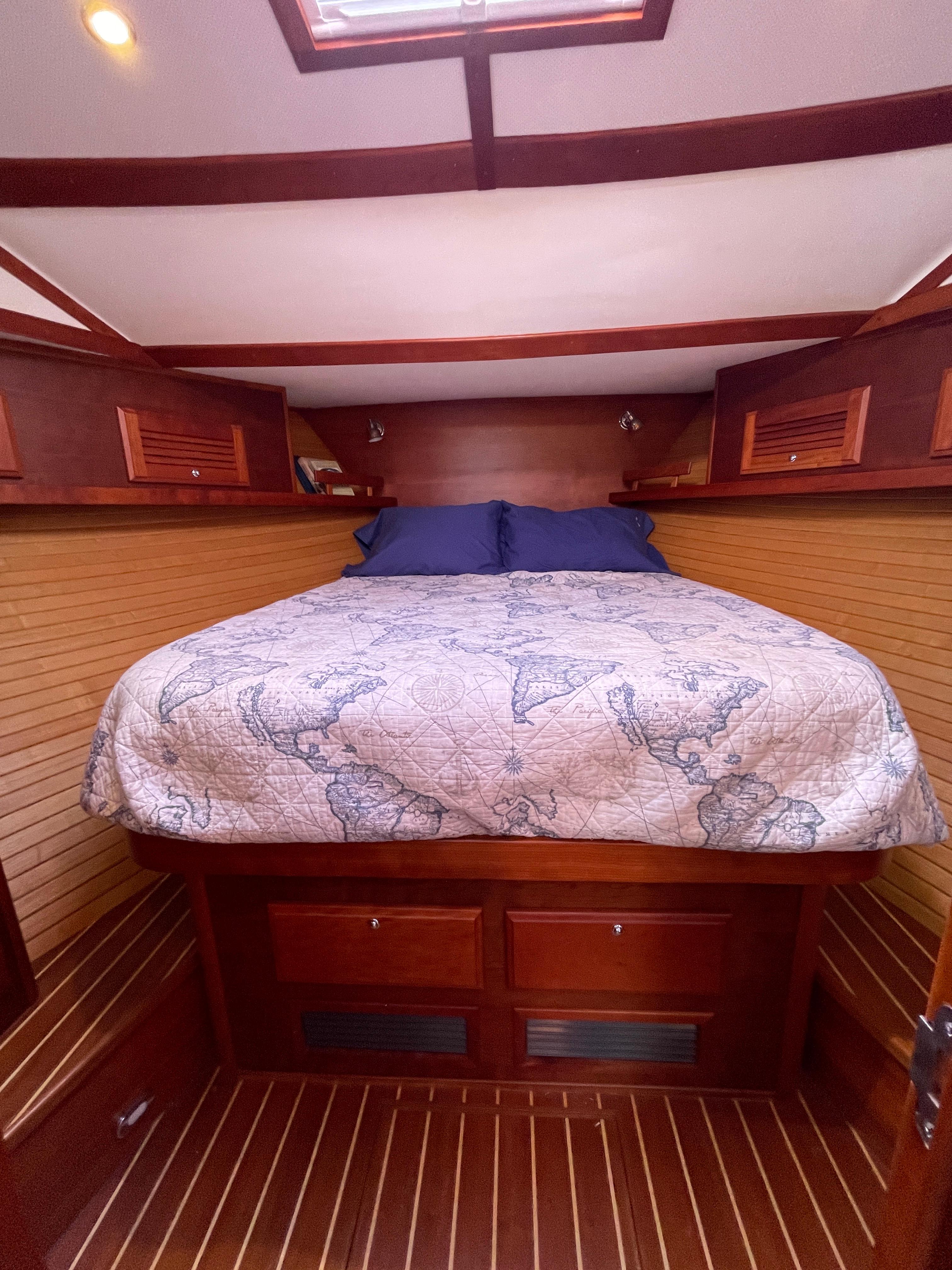 Our Time Sabre Hard Top Express Forward Master Stateroom