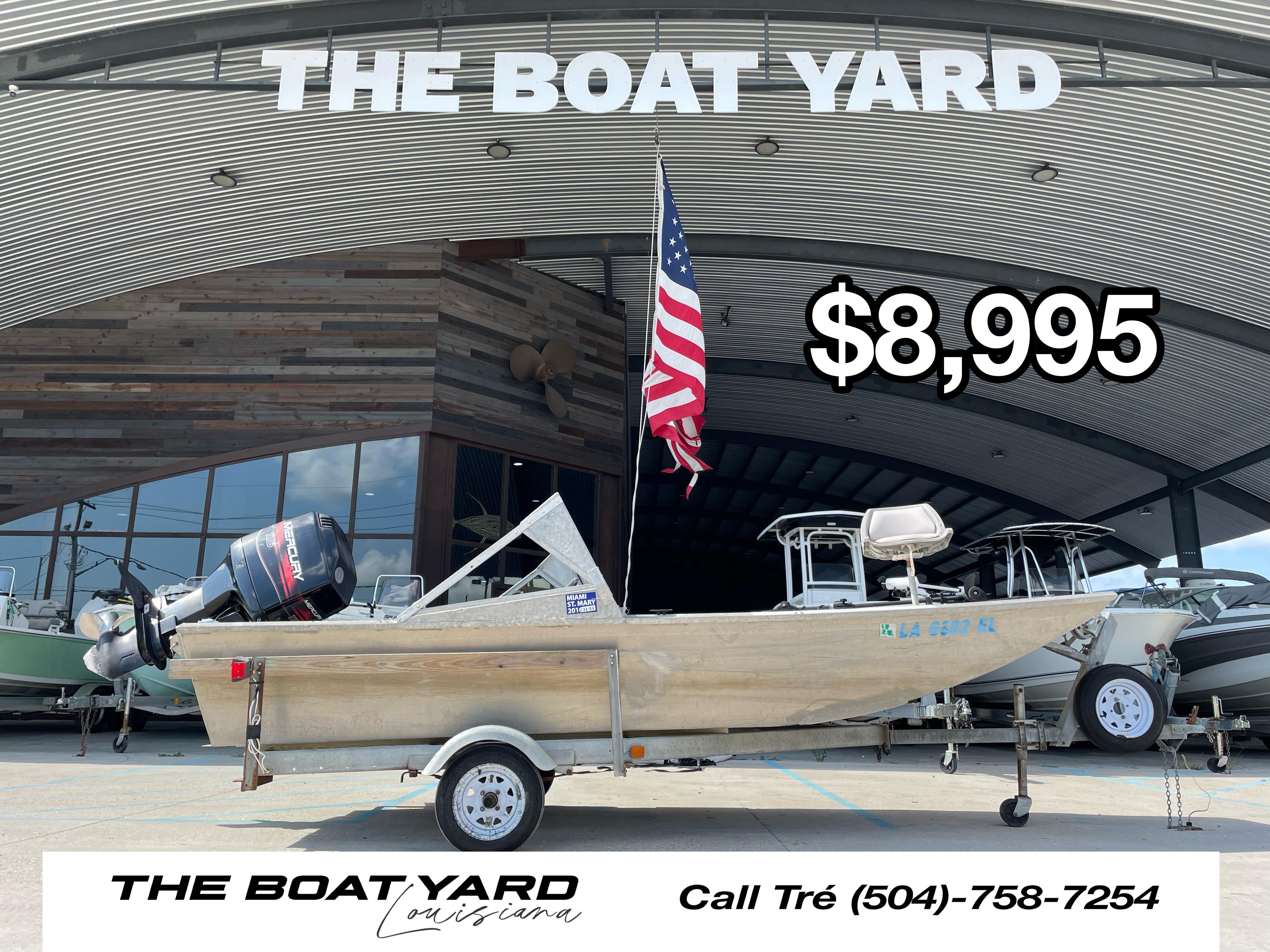Custom Aluminum 15 boat for sale at The Boat Yard, priced at $8,995.