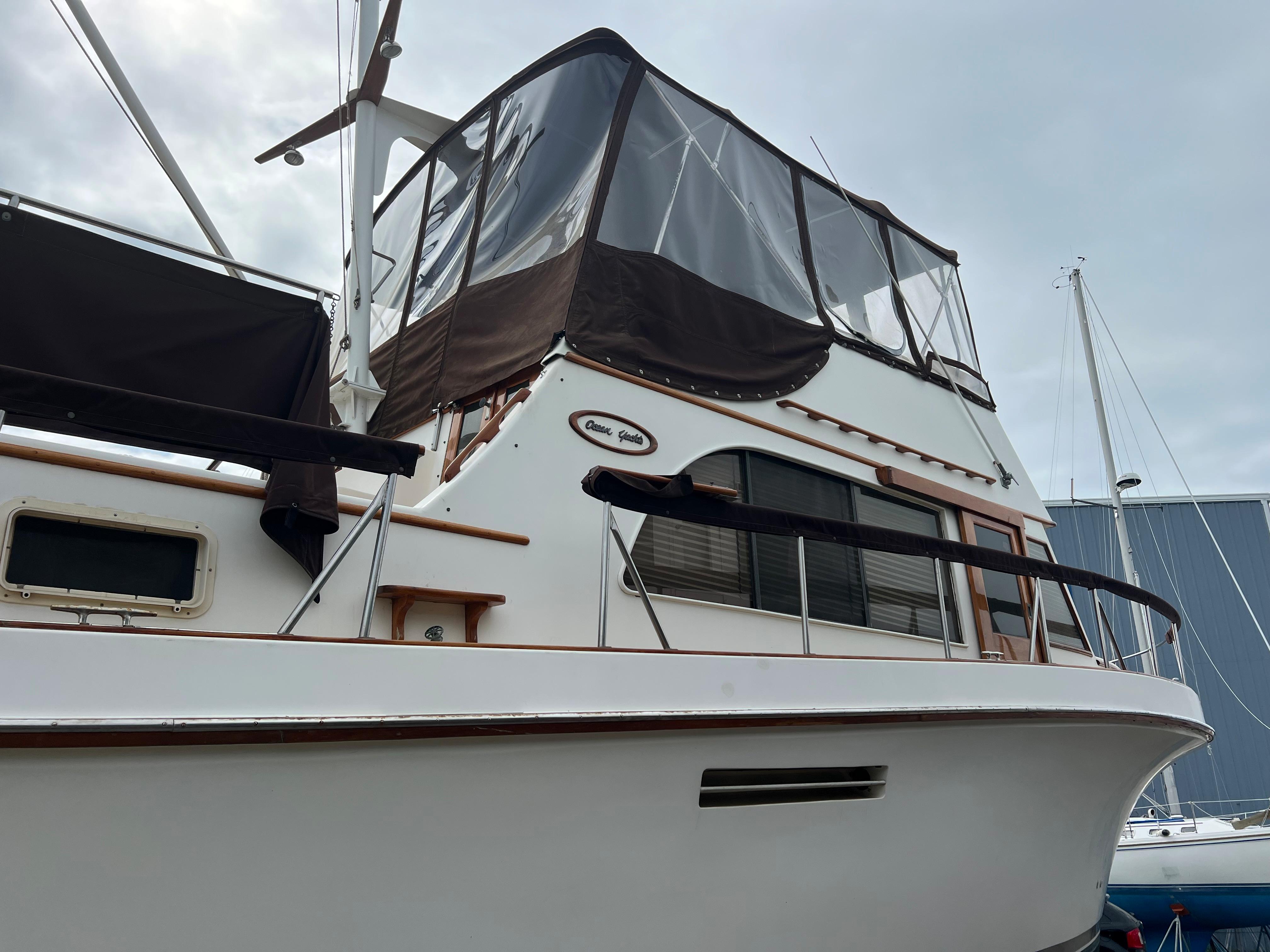 1979 Ocean Yachts 40+2 For Sale | YaZu Yachting | Deltaville
