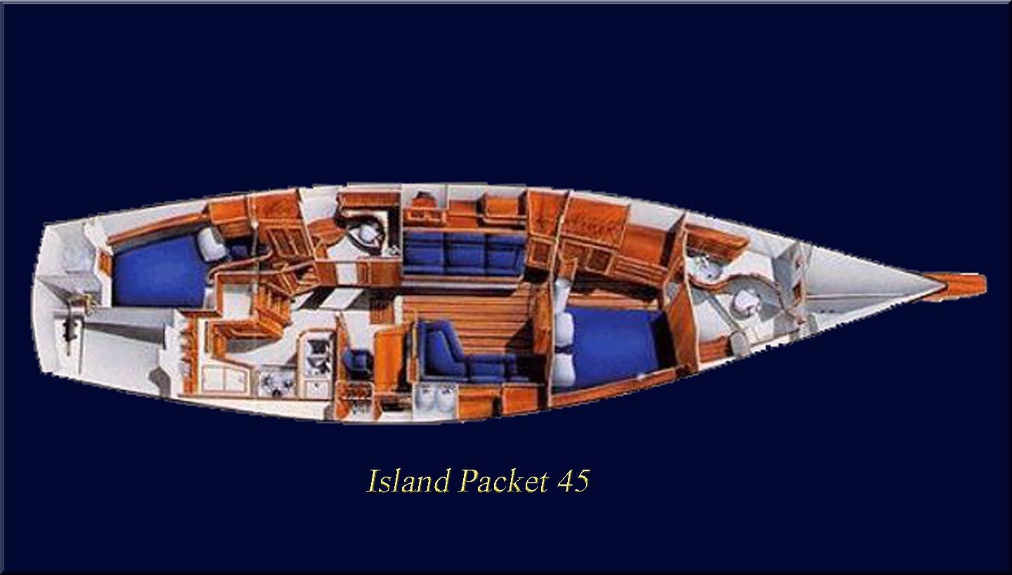 Island Packet 45 Layout