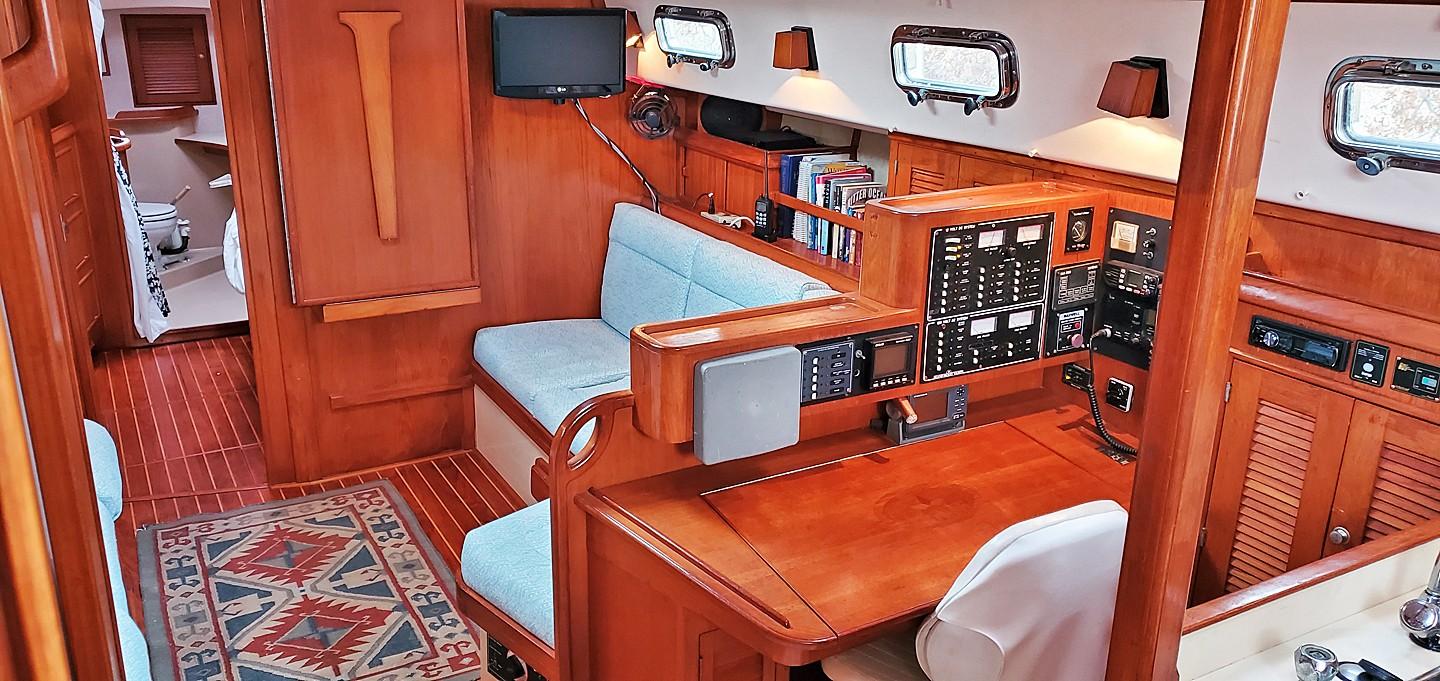 Nav from Companionway