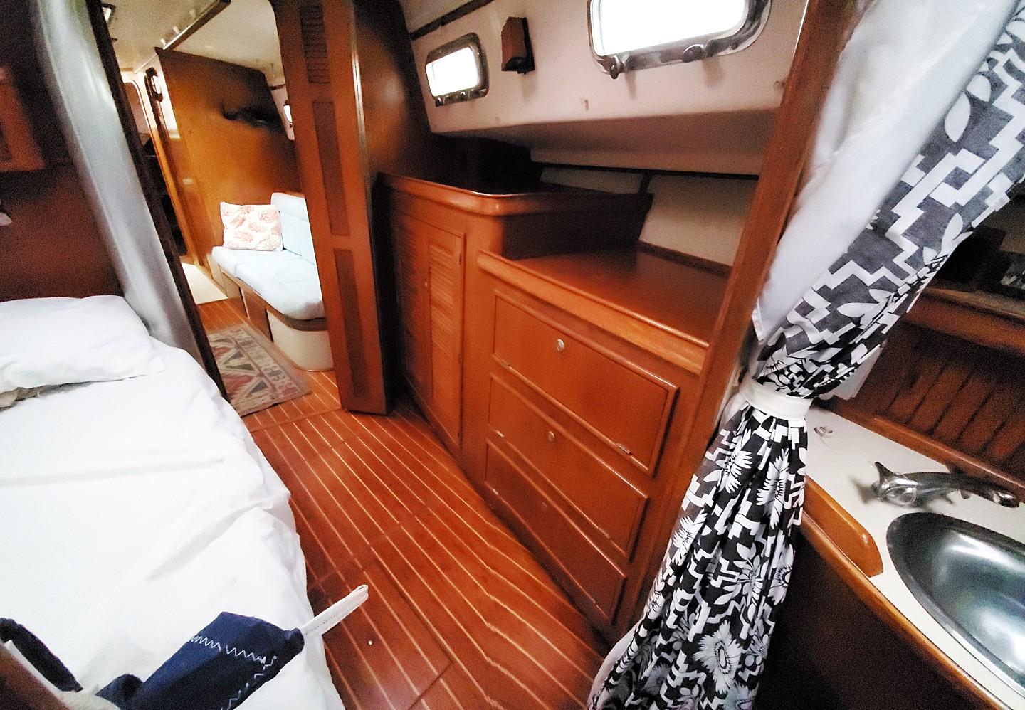 Owners Stateroom Port Cabinetry