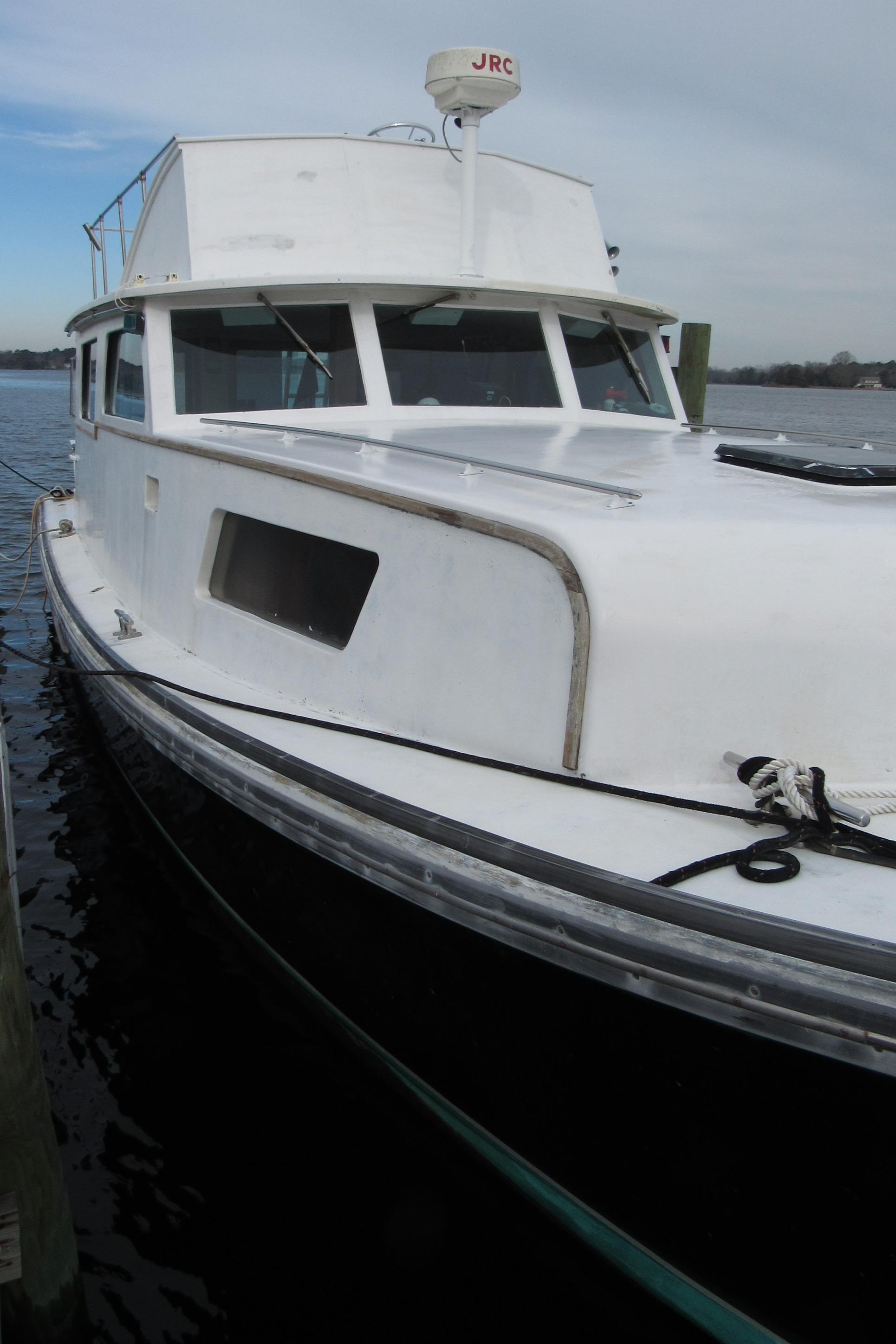 1973 Custom Motor Yacht 40 For Sale | YaZu Yachting | Deltaville