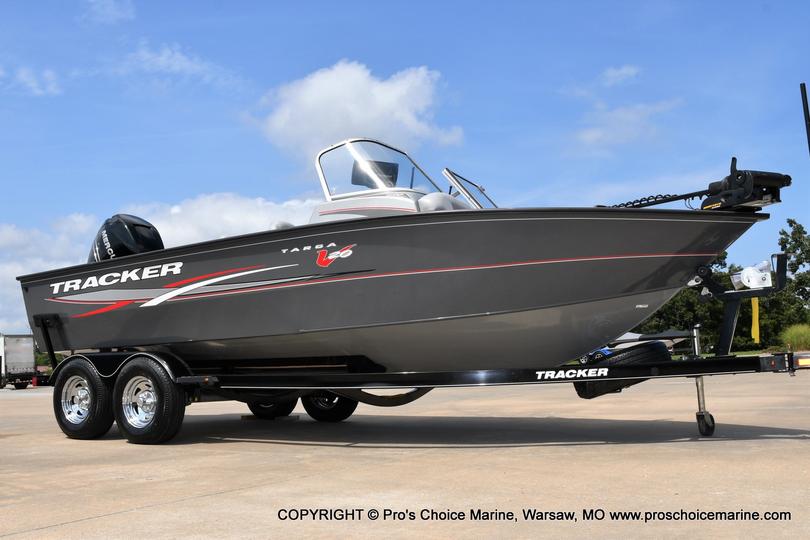 2016 Tracker Boats boat for sale, model of the boat is Targa V-20 WT w/225HP Verado & Image # 1 of 50