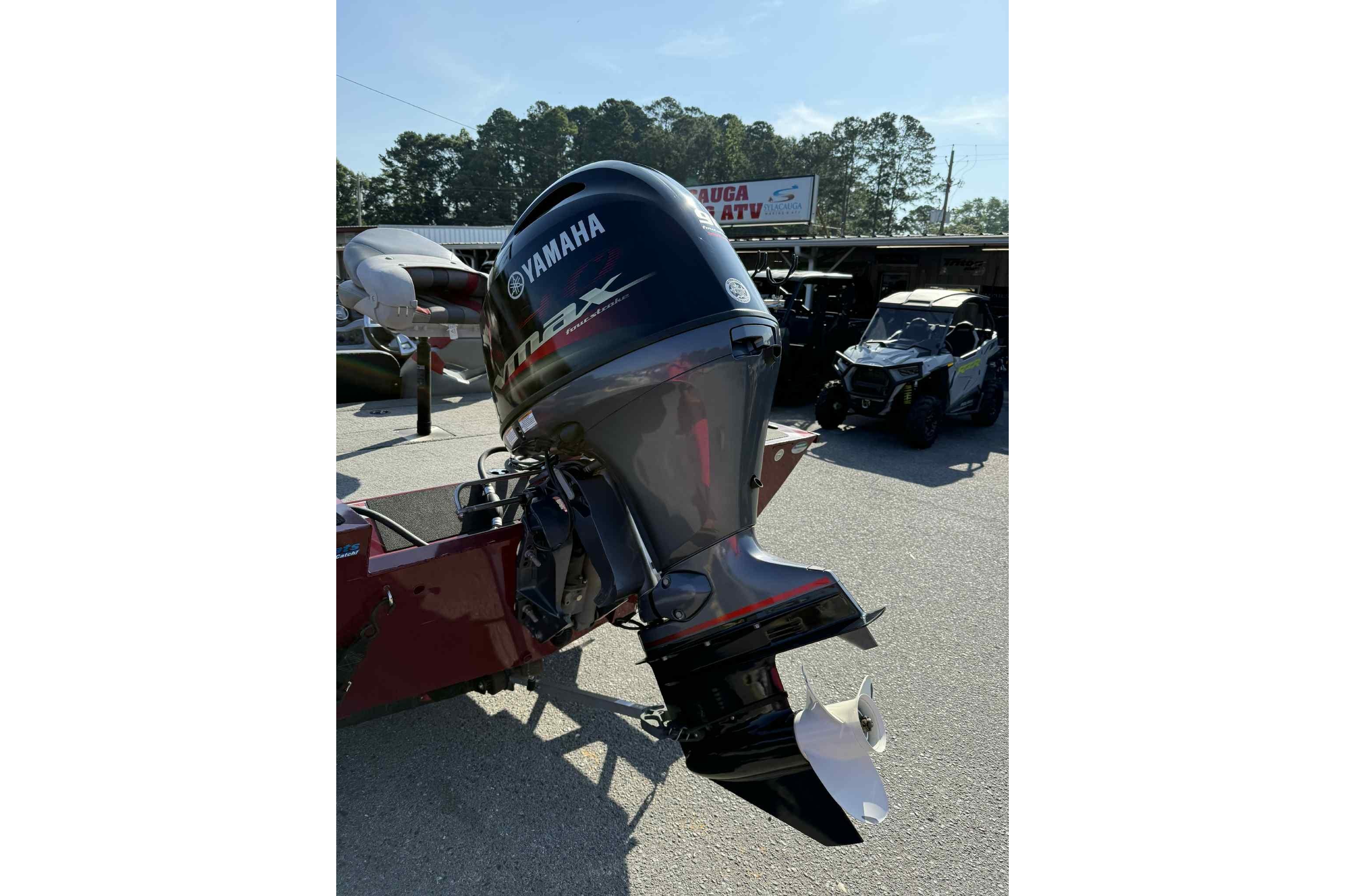 2020 G3 Sportsman 1710 with Yamaha outboard motor in outdoor setting.