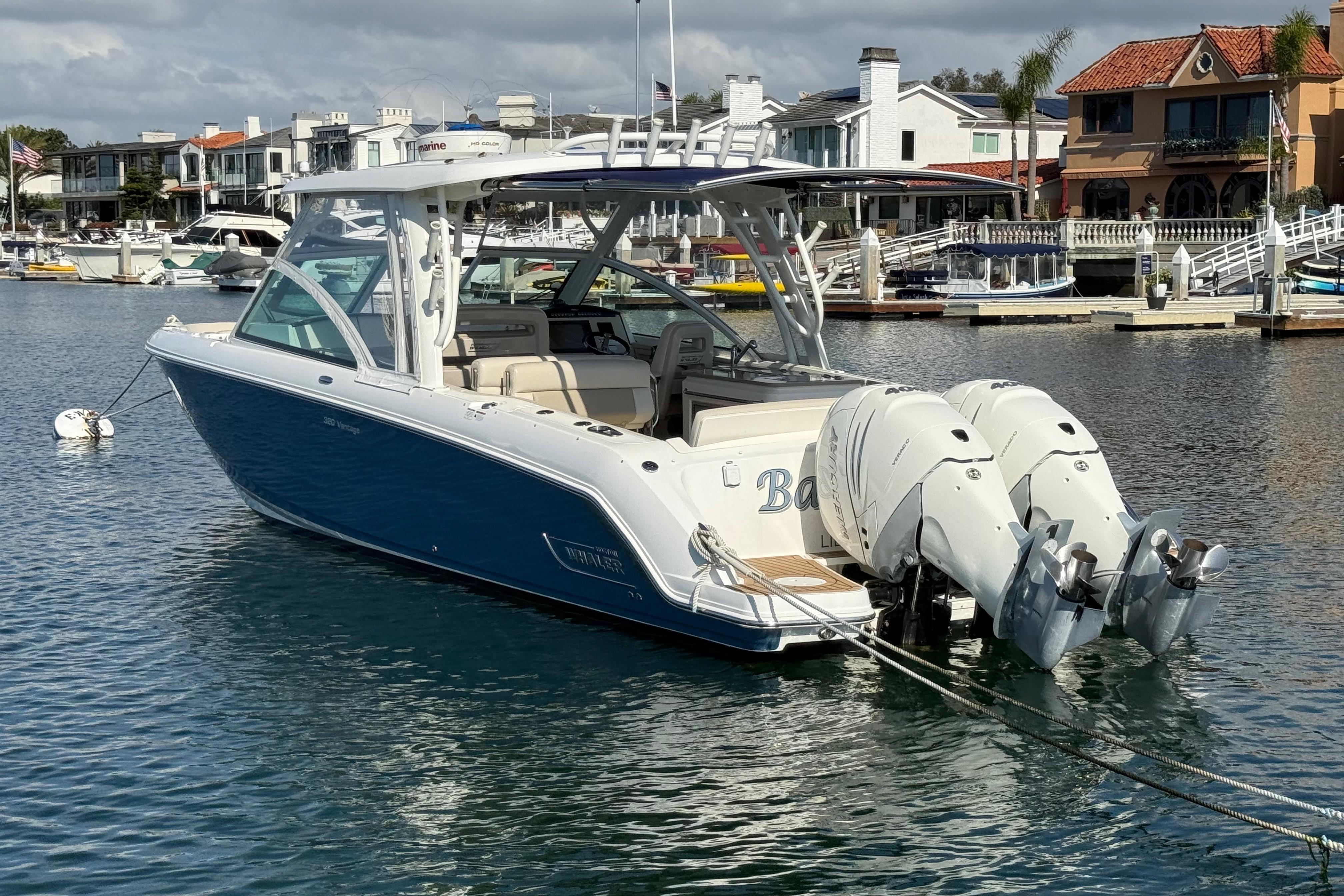 2020 Boston Whaler 320 Vantage #TBRL0282LLC inventory image at Sun Country Marine Group, Newport Beach