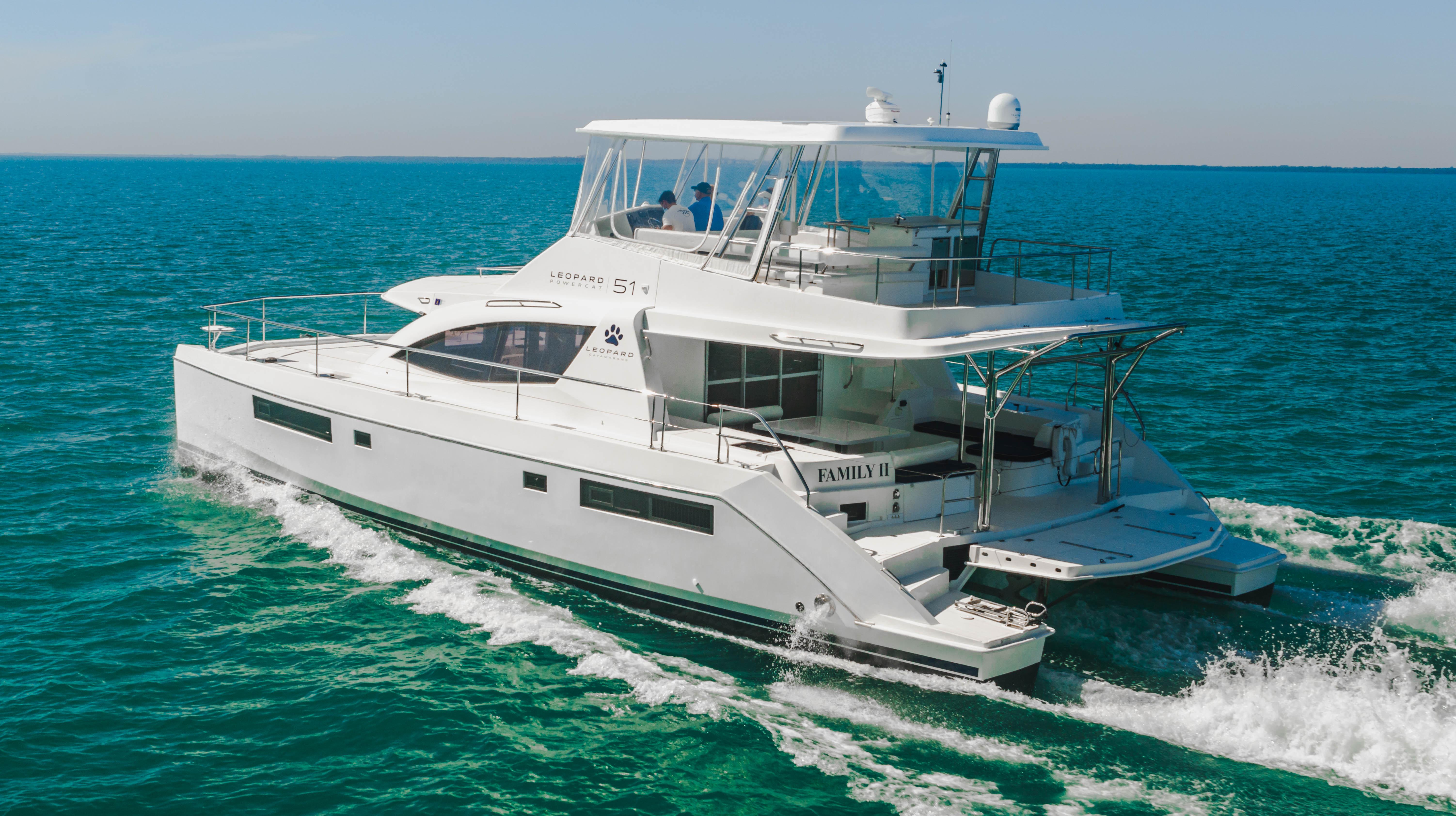 leopard power catamaran for sale florida
