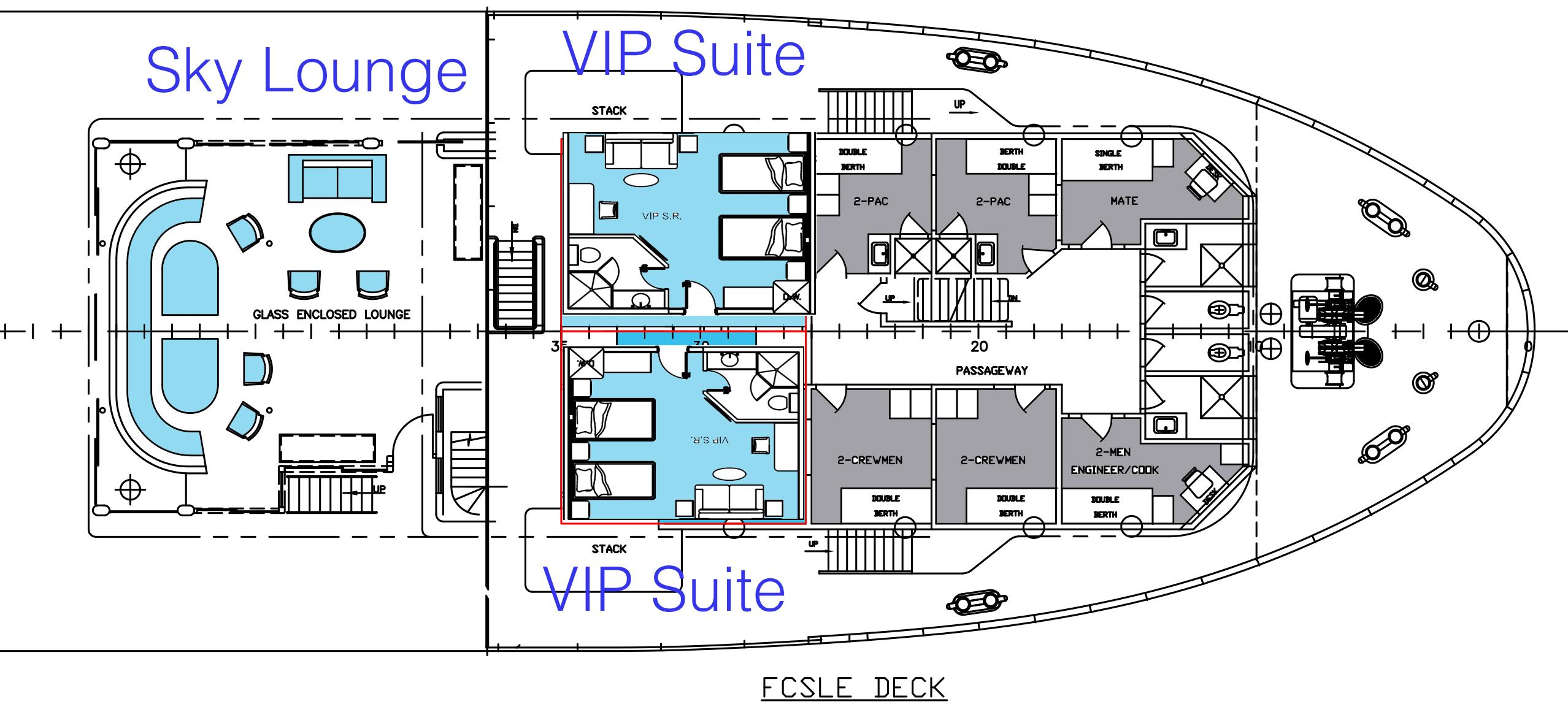 Owner's Deck/VIP Suites